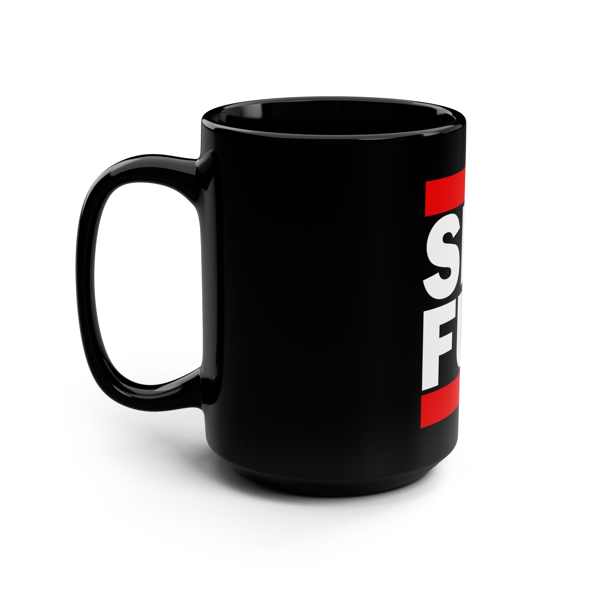 Black Mug, 15oz