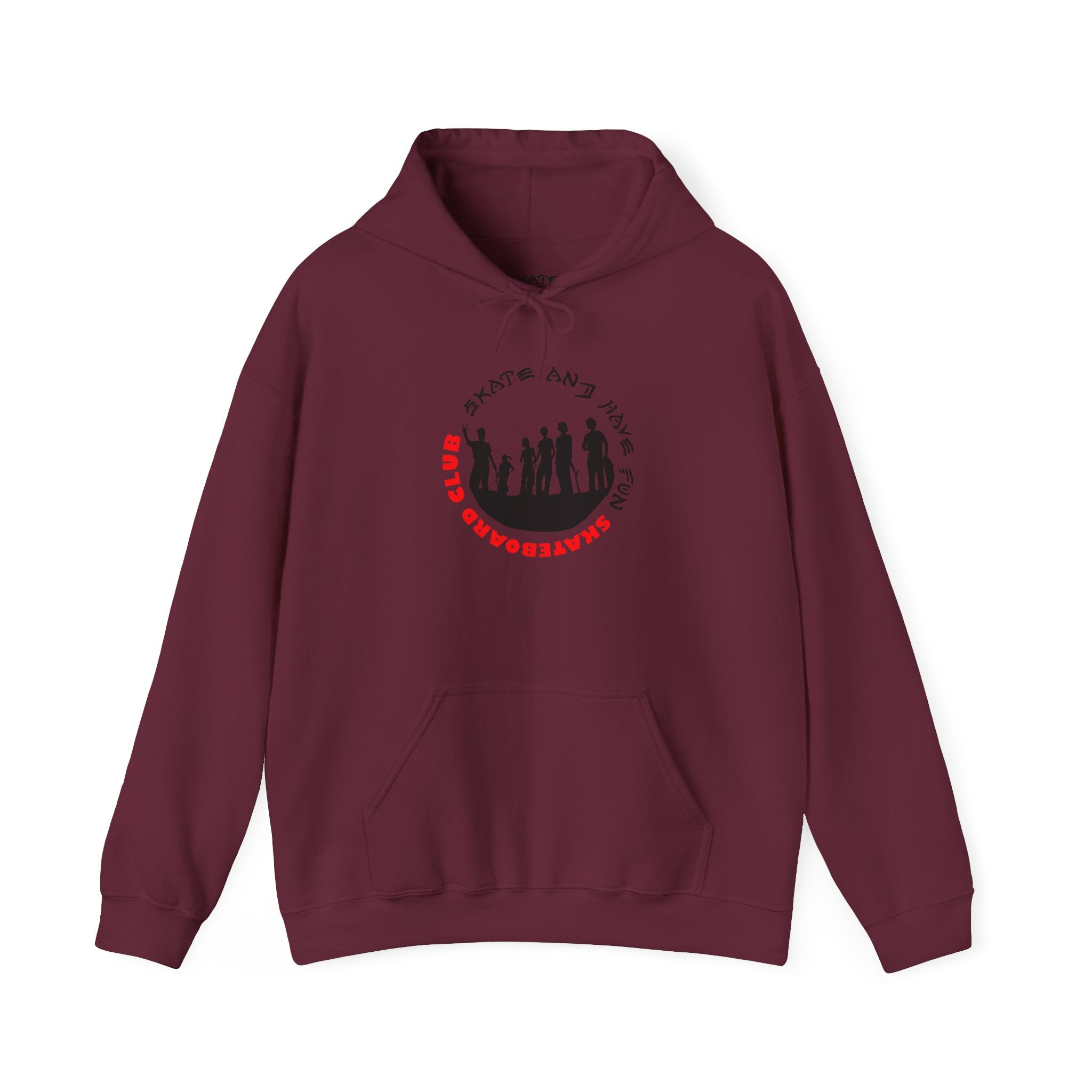 Skate and Talk Club Hoodie — Retro Skate Crew Design