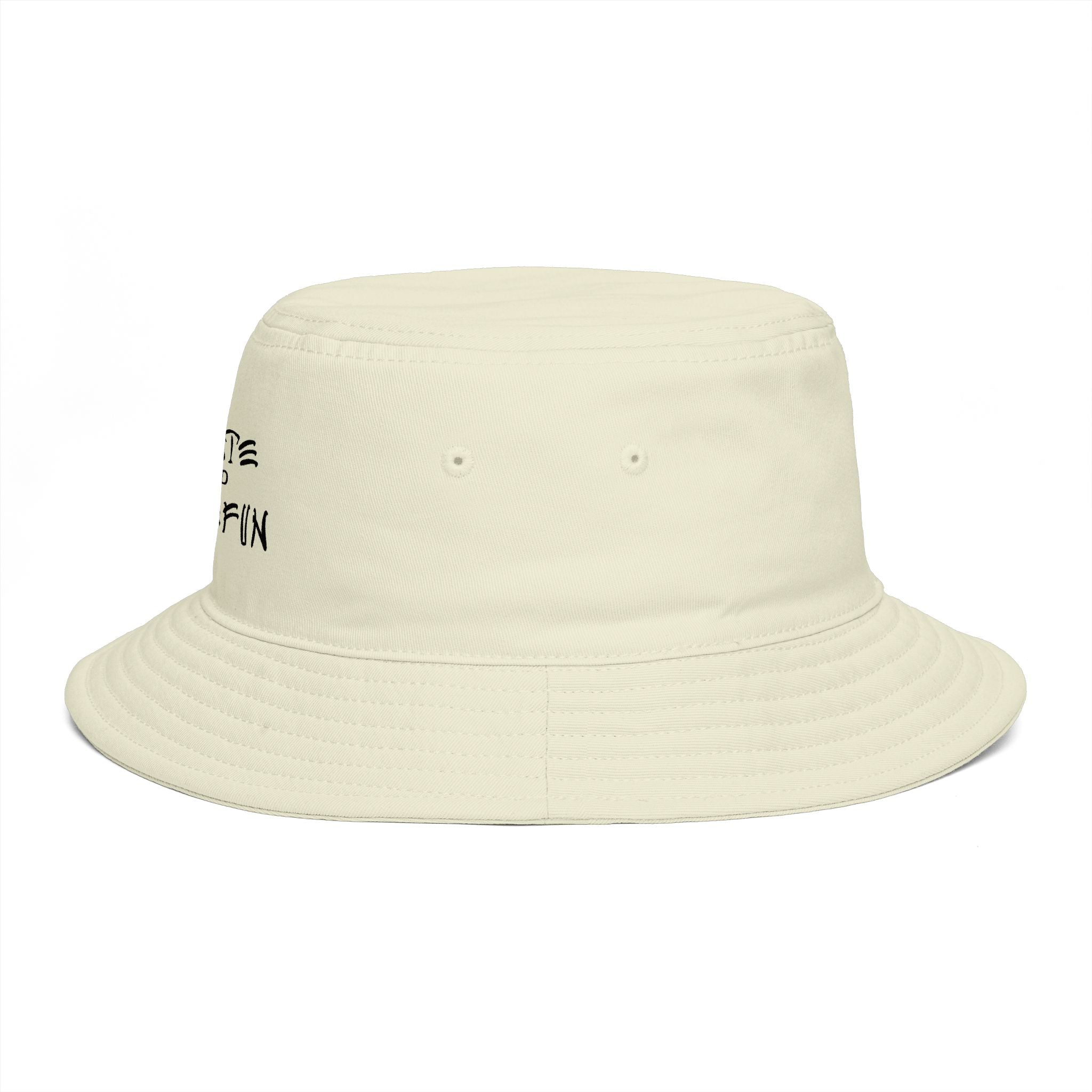 Skate and Have Fun Bucket Hat — Retro Street Skateboarder Cap