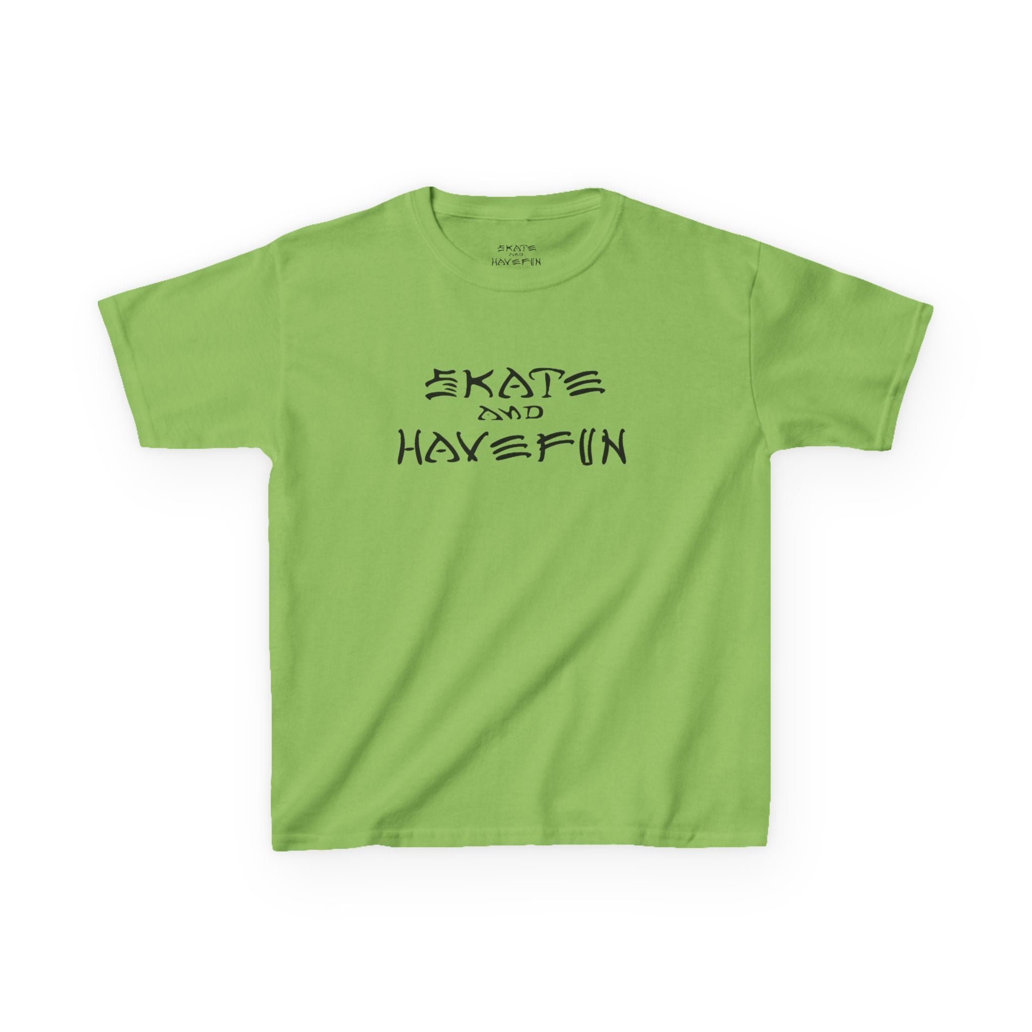 Kids Skate and Have Fun Tee — Youth Skateboard Graphic T‑Shirt