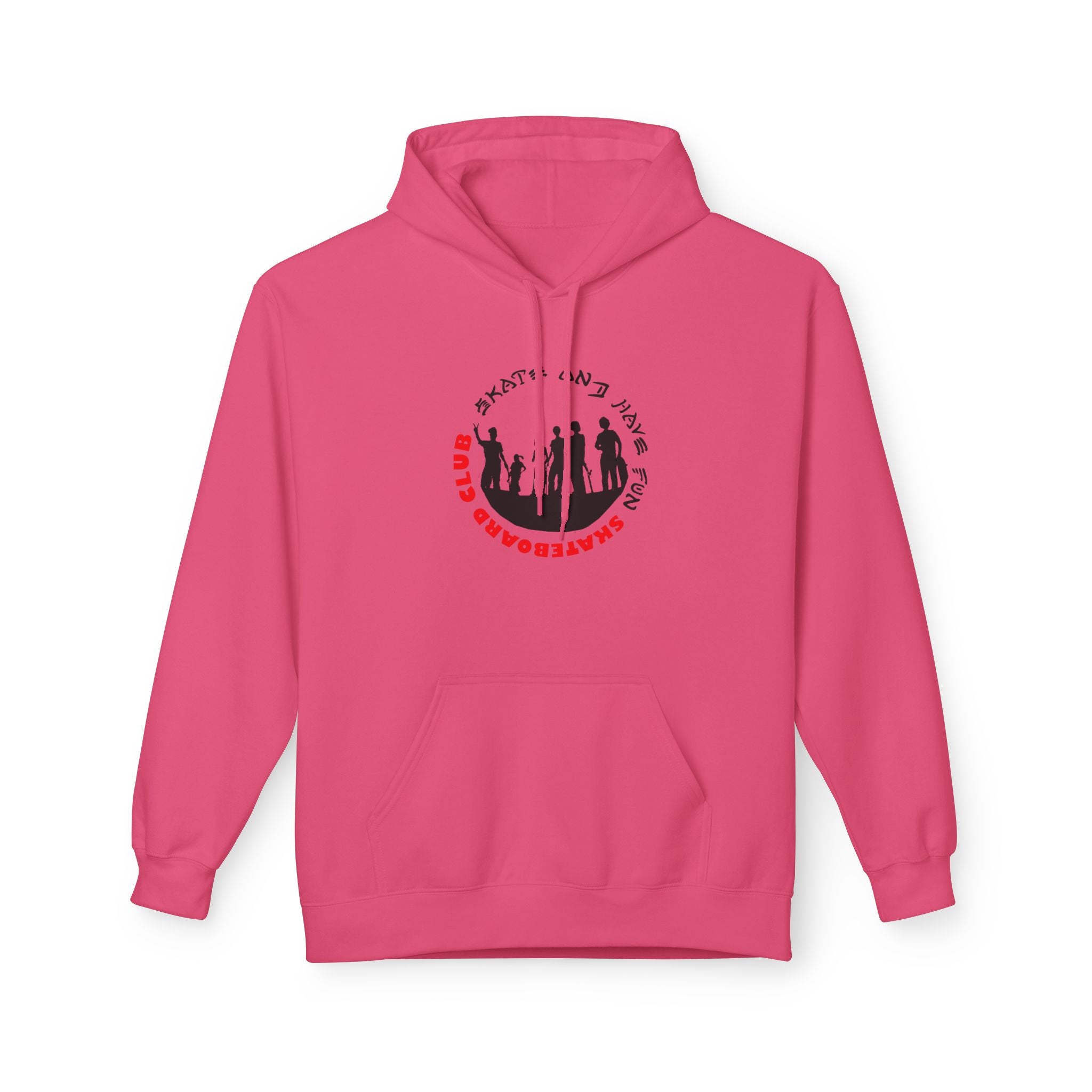 Silhouette Crew Hoodie — "Haversborne Club" Graphic Pullover