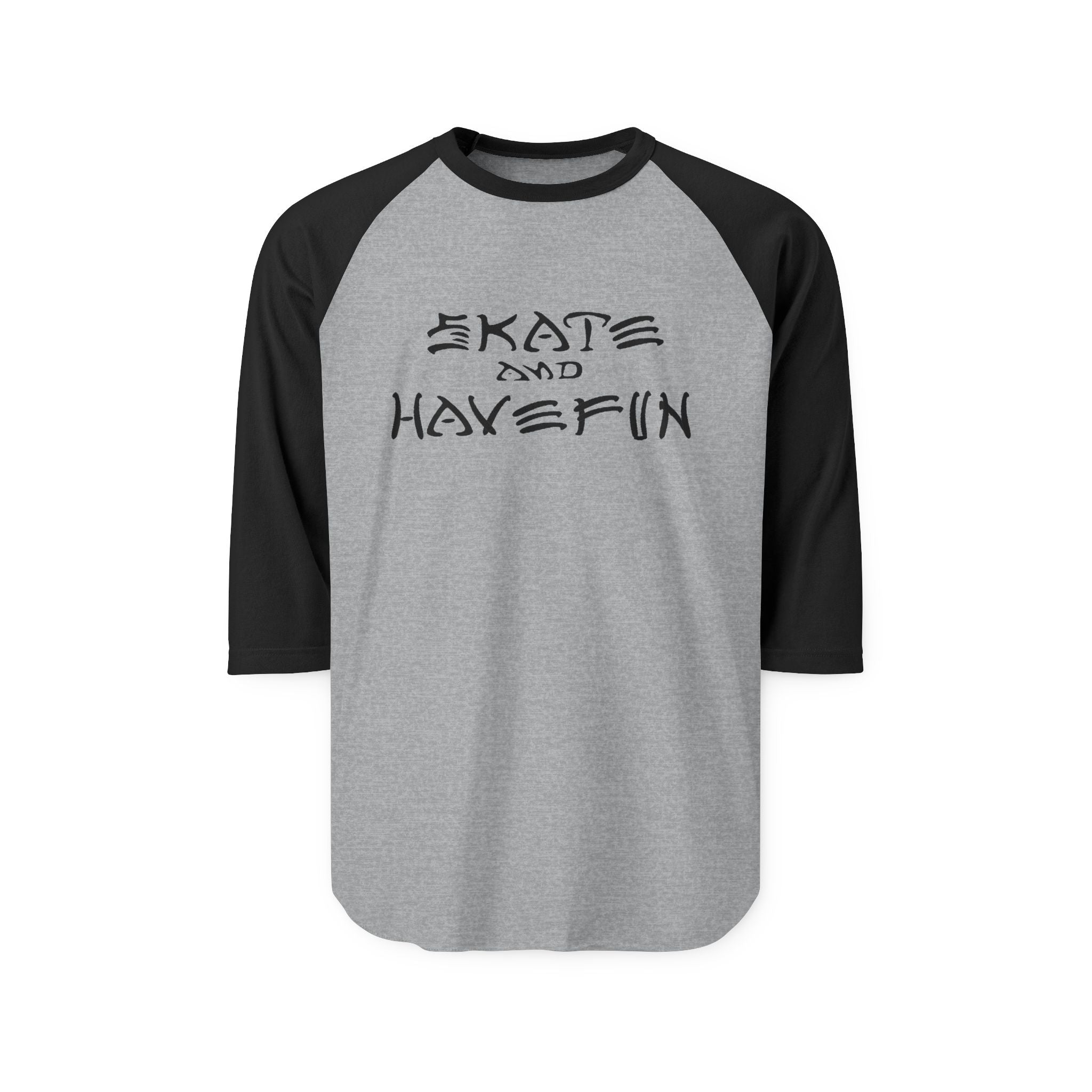 Skate and Have Fun Raglan Shirt