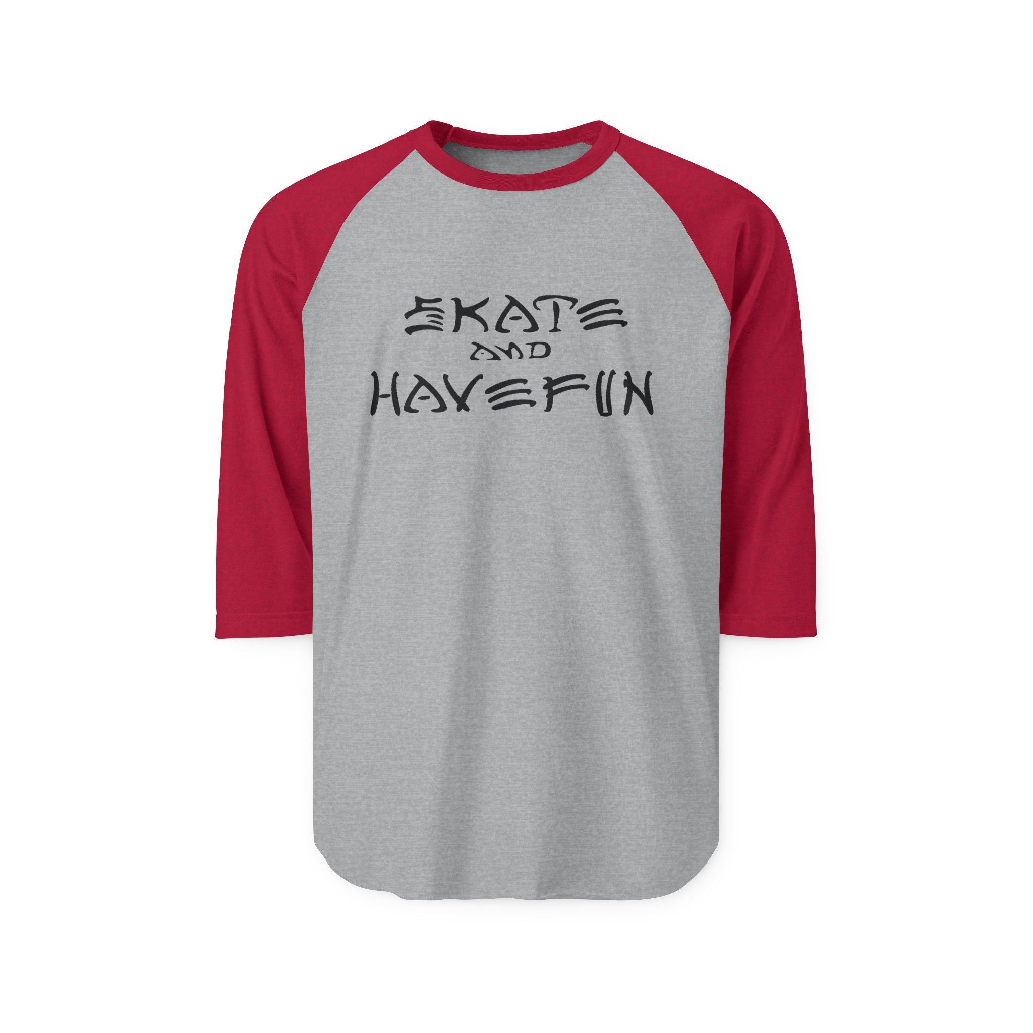Skate and Have Fun Raglan Shirt
