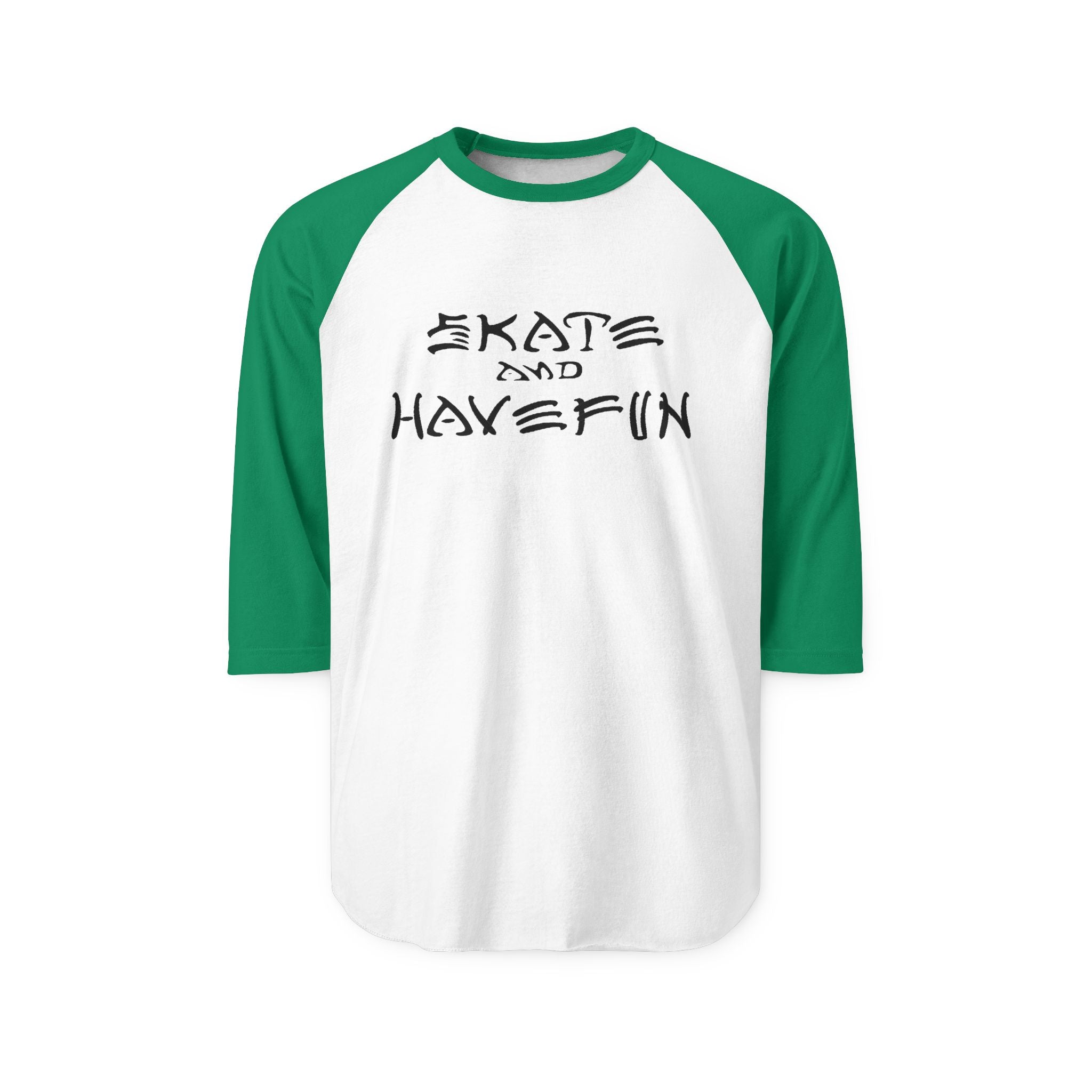 Skate and Have Fun Raglan Shirt