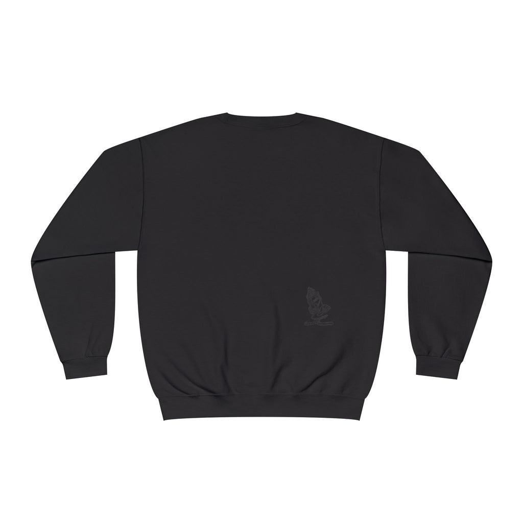 Skateboarding Photo Crewneck Sweatshirt — Urban Skateboarder Graphic