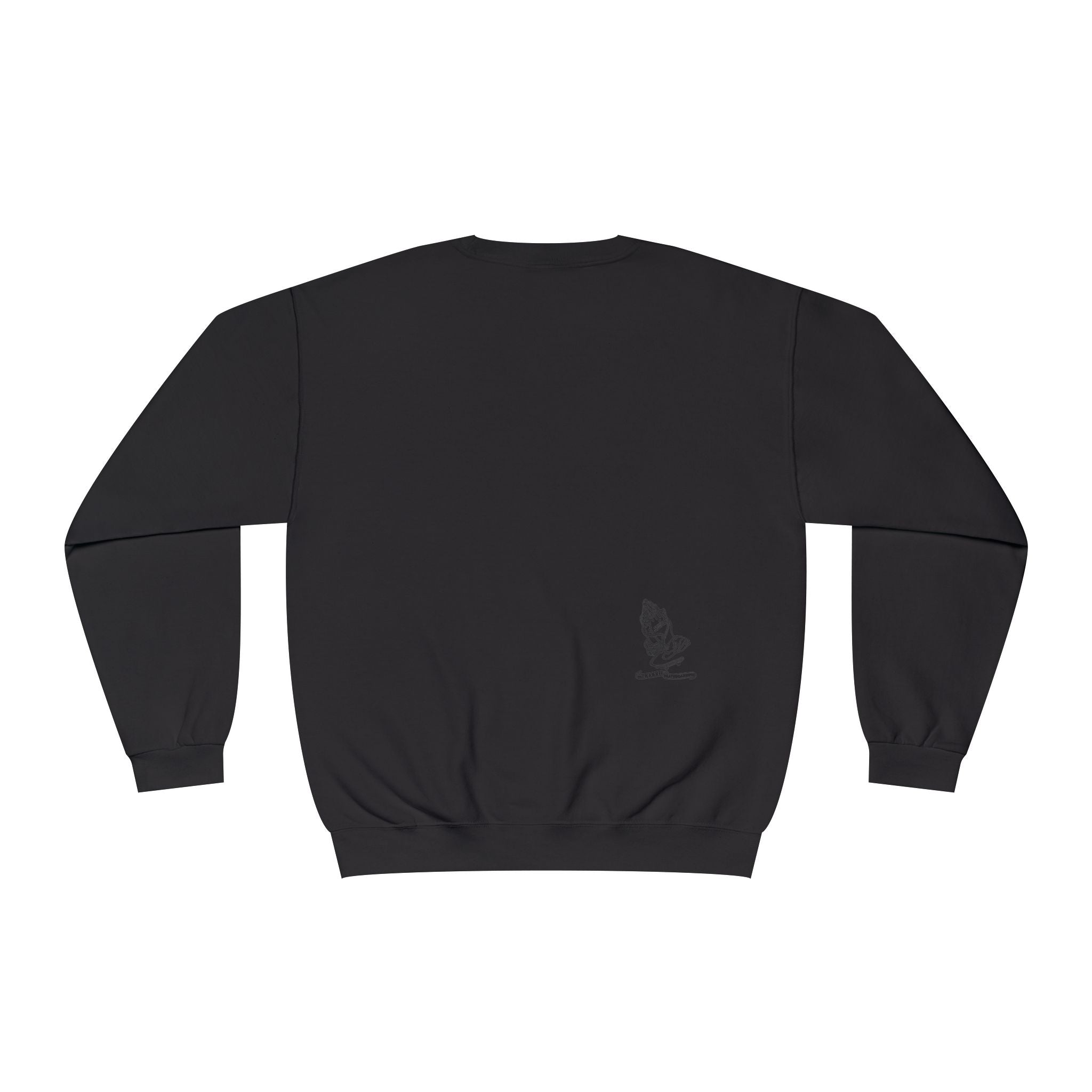 Skateboarding Photo Crewneck Sweatshirt — Urban Skateboarder Graphic
