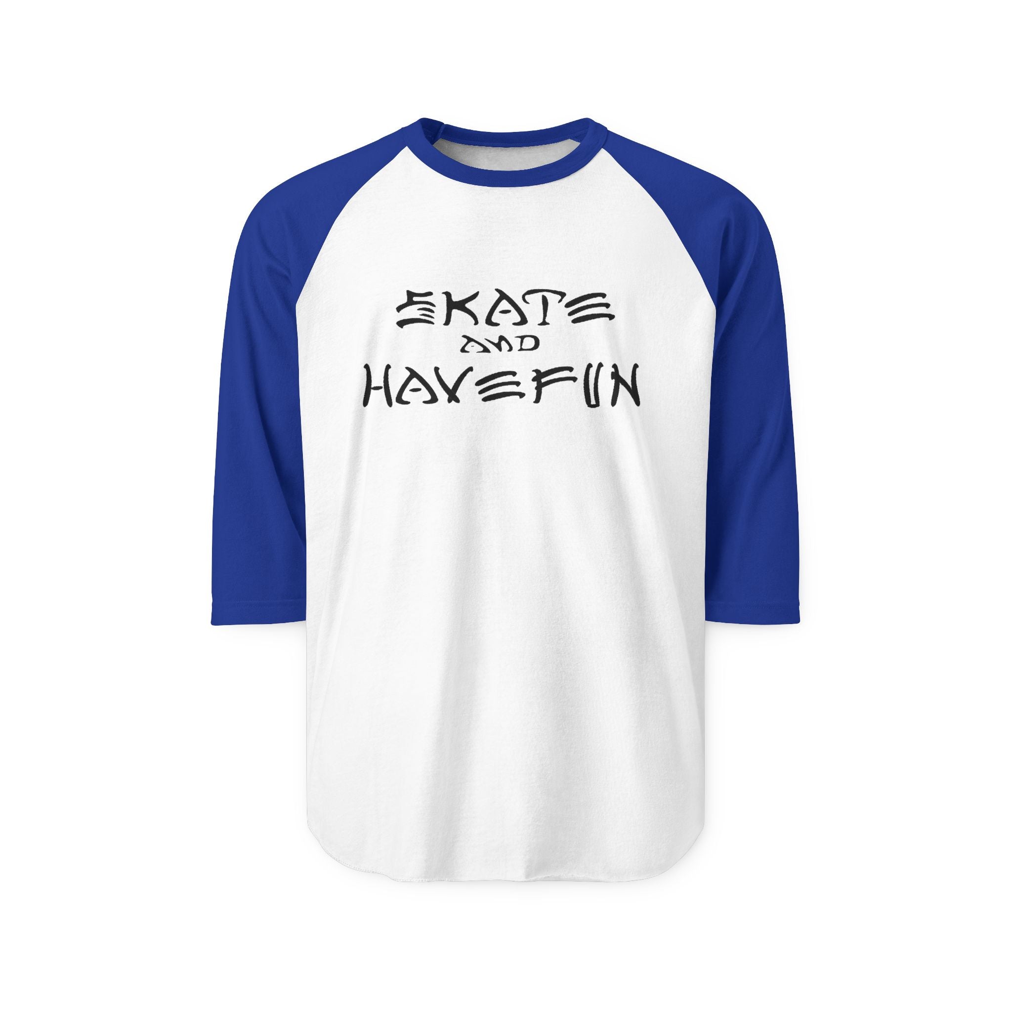 Skate and Have Fun Raglan Shirt