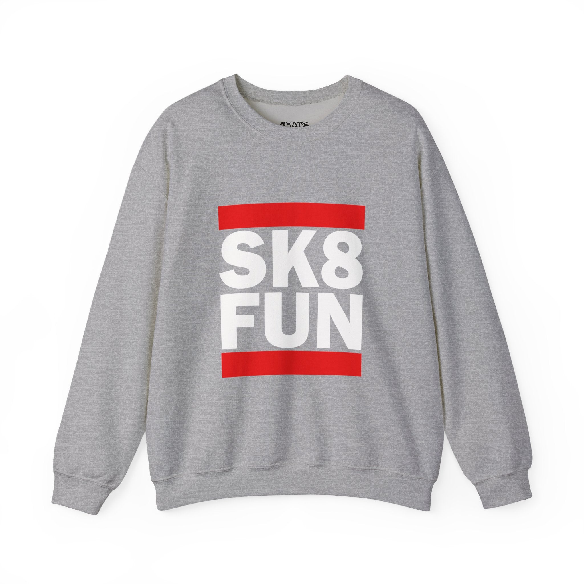 SK8 FUN Crewneck Sweatshirt — Skateboard Graphic Pullover