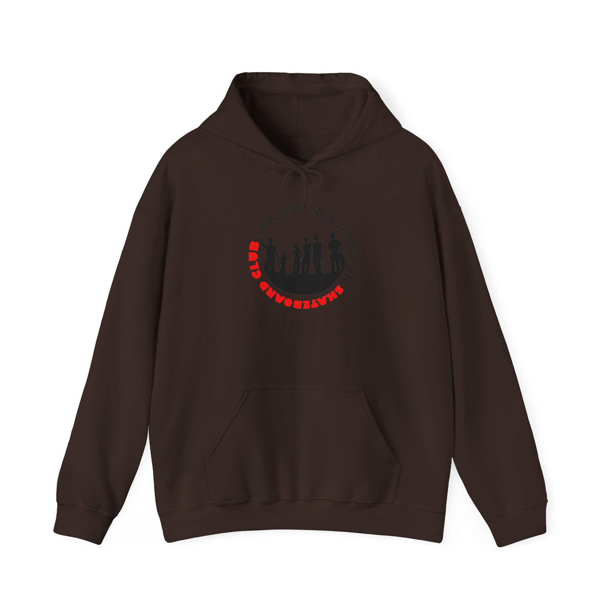 Skate and Talk Club Hoodie — Retro Skate Crew Design