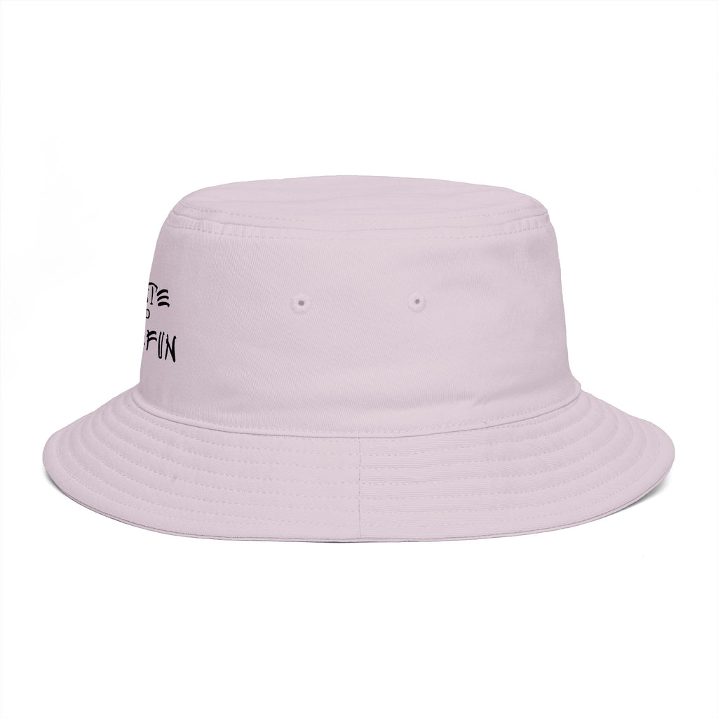 Skate and Have Fun Bucket Hat — Retro Street Skateboarder Cap