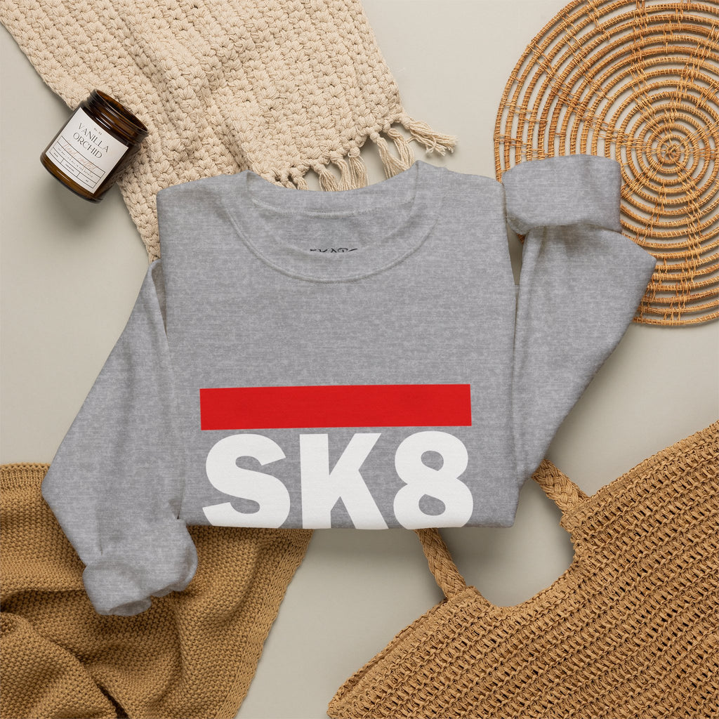 SK8 FUN Crewneck Sweatshirt — Skateboard Graphic Pullover