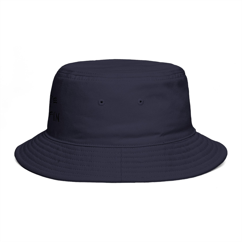 Skate and Have Fun Bucket Hat — Retro Street Skateboarder Cap