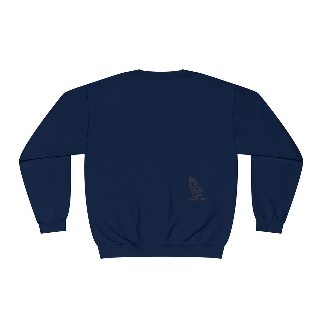Skateboarding Photo Crewneck Sweatshirt — Urban Skateboarder Graphic