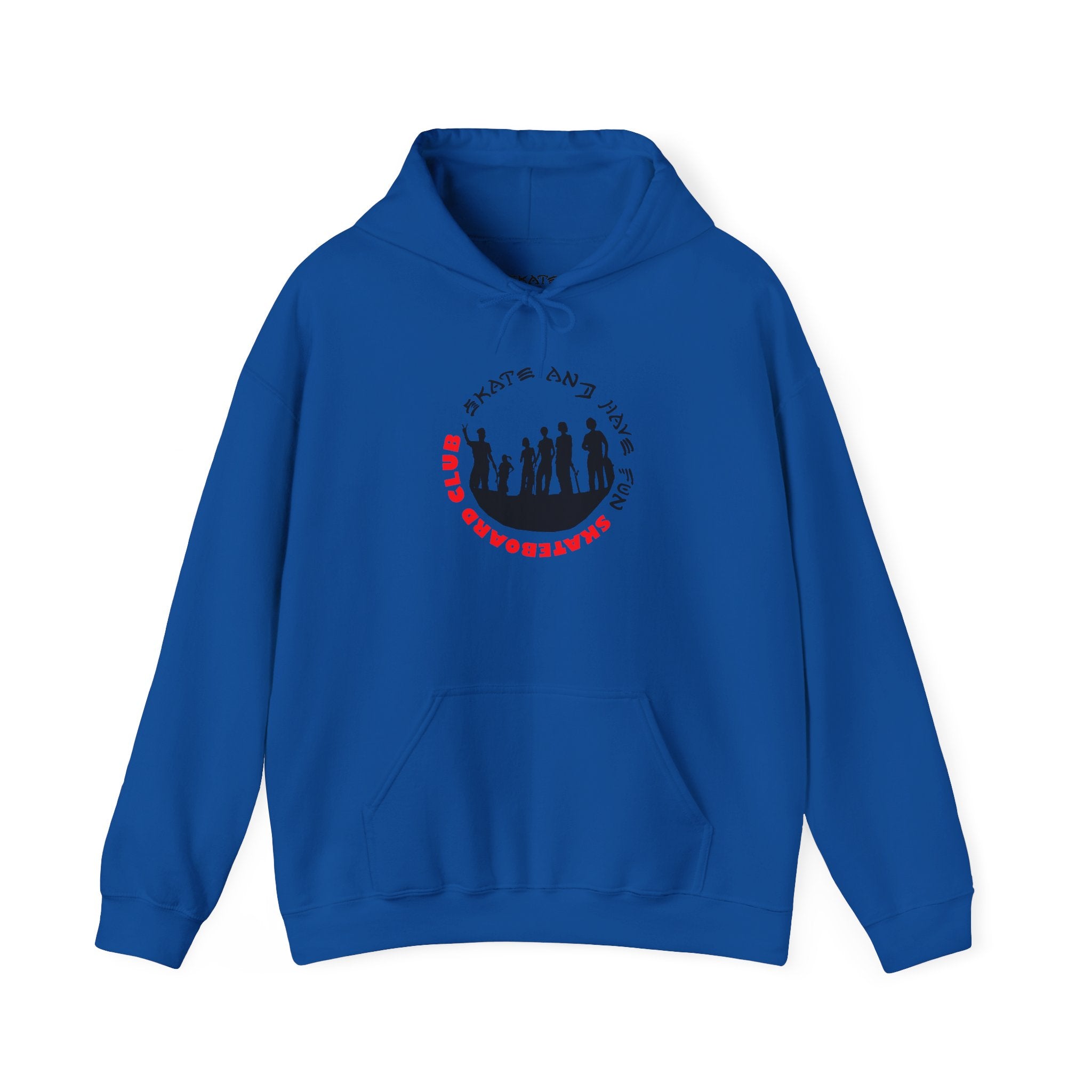 Skate and Talk Club Hoodie — Retro Skate Crew Design