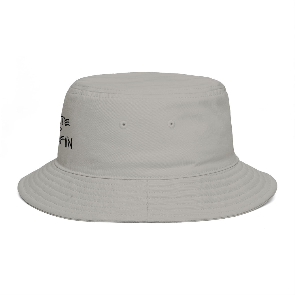 Skate and Have Fun Bucket Hat — Retro Street Skateboarder Cap