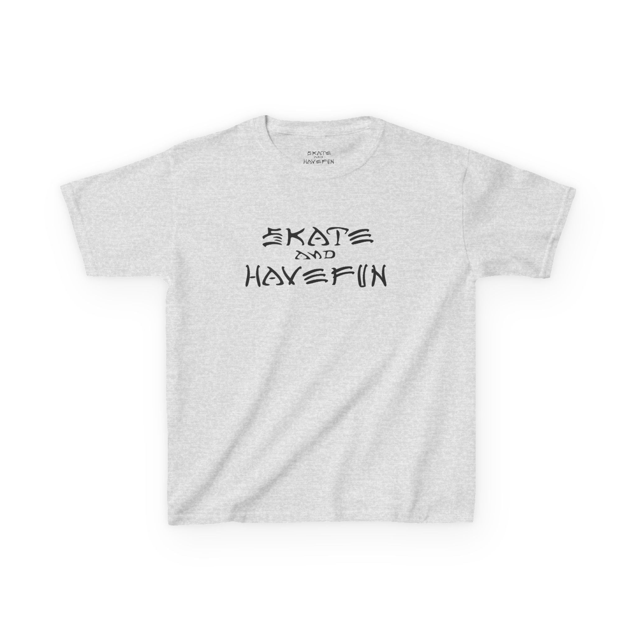 Kids Skate and Have Fun Tee — Youth Skateboard Graphic T‑Shirt