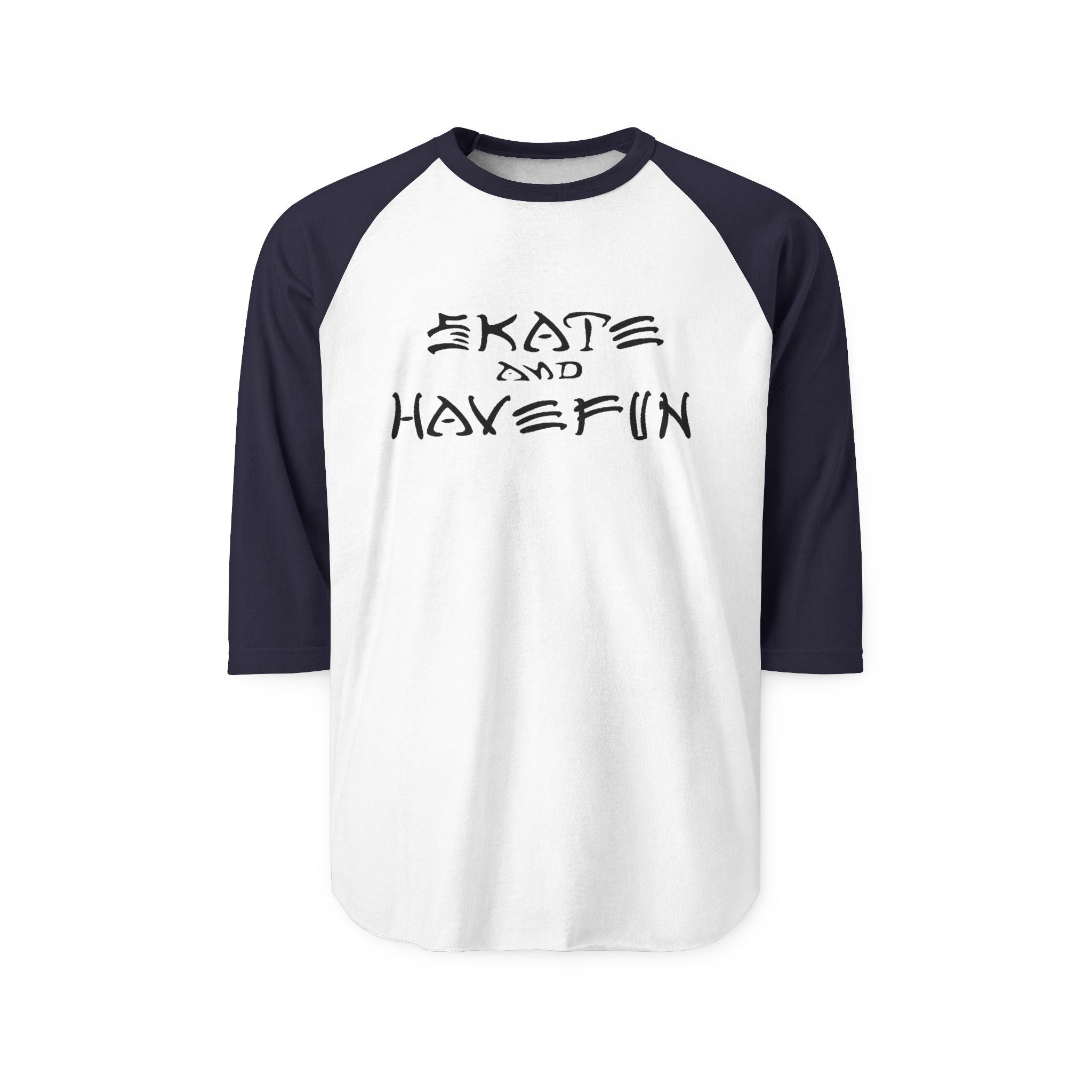 Skate and Have Fun Raglan Shirt