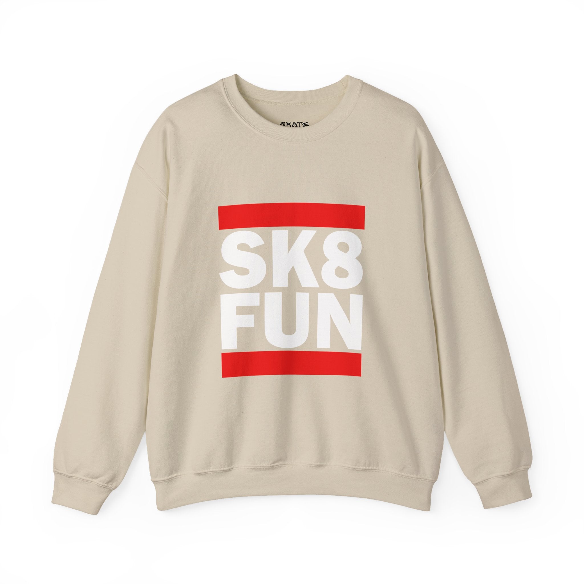 SK8 FUN Crewneck Sweatshirt — Skateboard Graphic Pullover