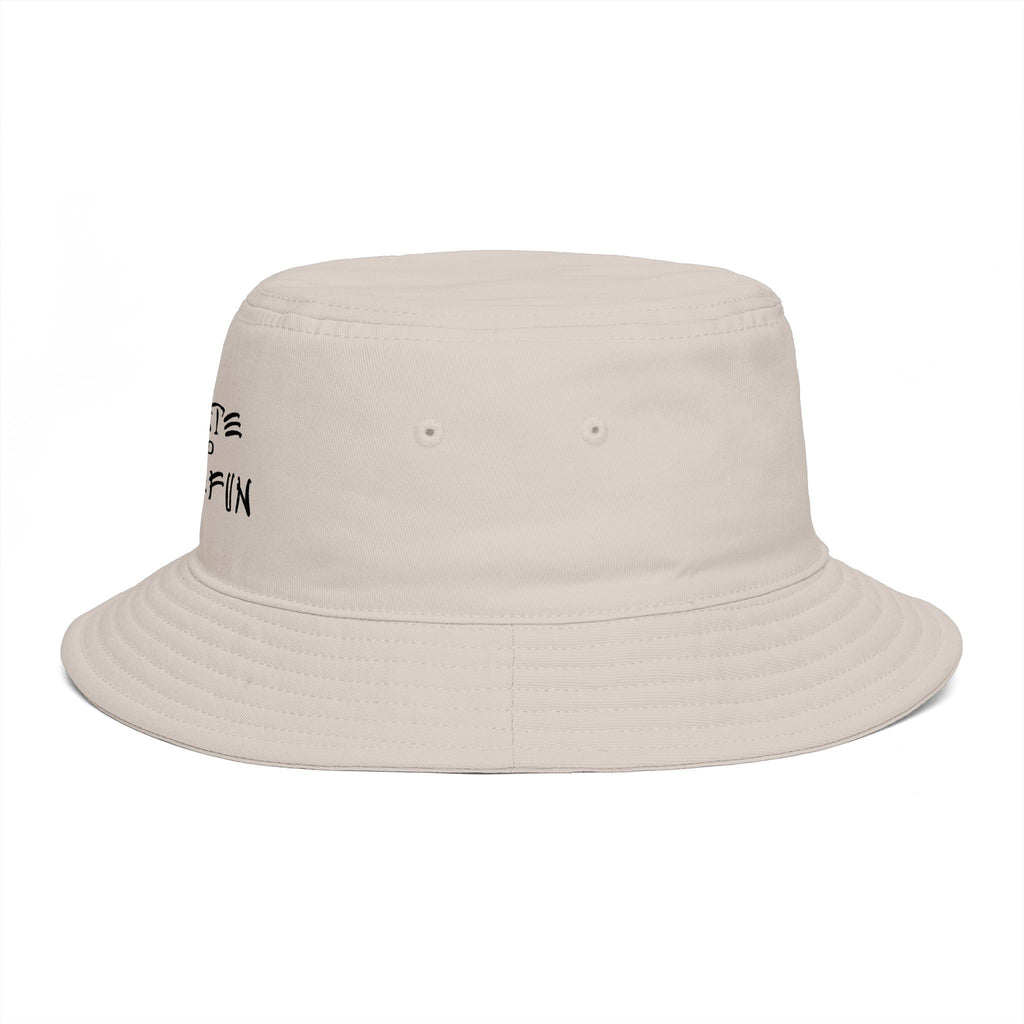 Skate and Have Fun Bucket Hat — Retro Street Skateboarder Cap