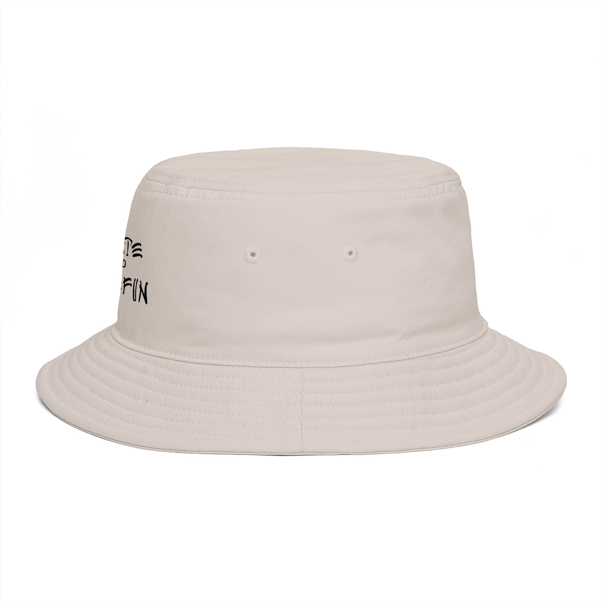 Skate and Have Fun Bucket Hat — Retro Street Skateboarder Cap