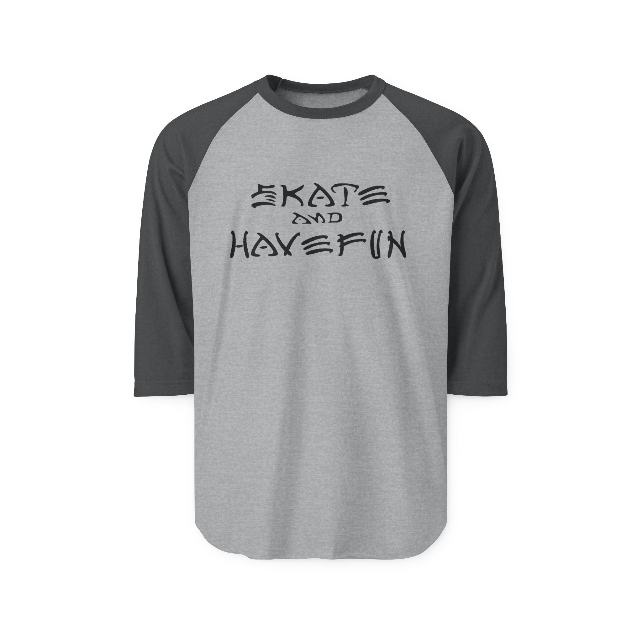 Skate and Have Fun Raglan Shirt