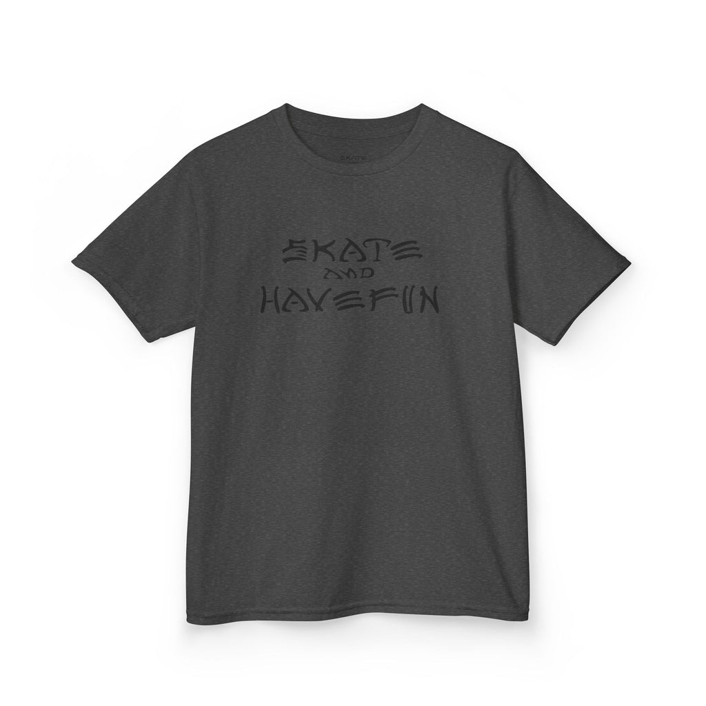 Kids Skate and Have Fun Tee — Youth Skateboard Graphic T‑Shirt