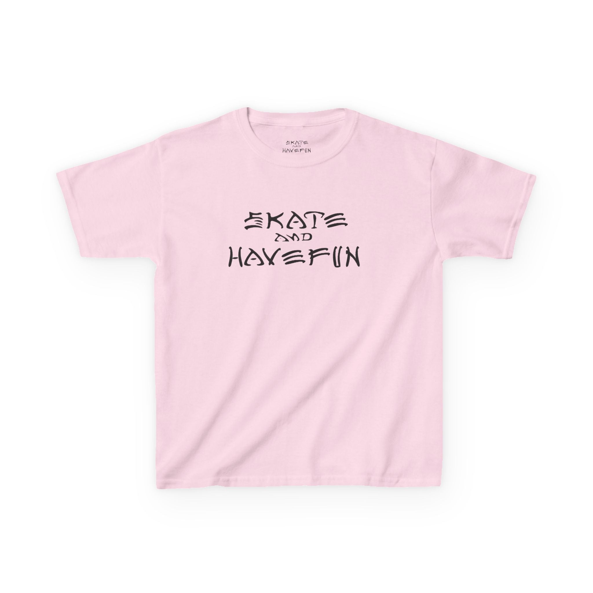 Kids Skate and Have Fun Tee — Youth Skateboard Graphic T‑Shirt