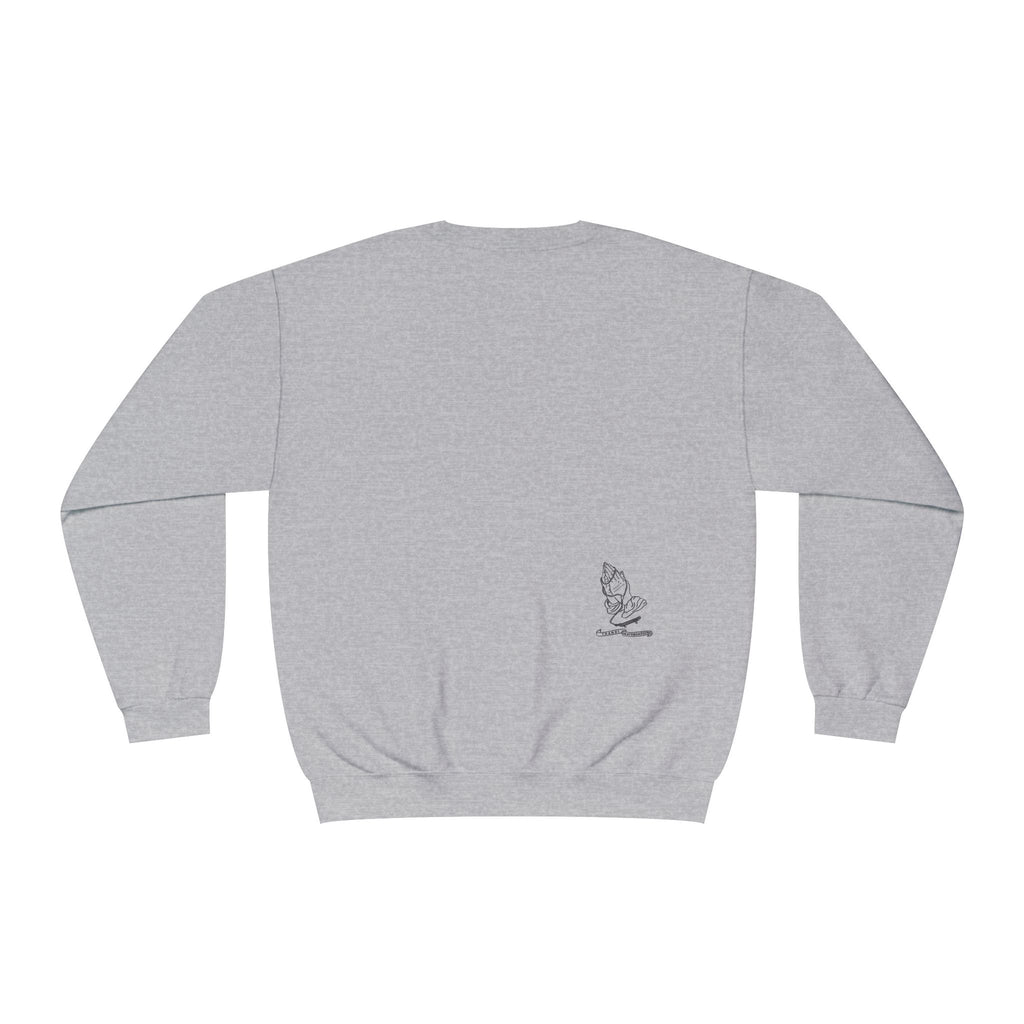 Skateboarding Photo Crewneck Sweatshirt — Urban Skateboarder Graphic