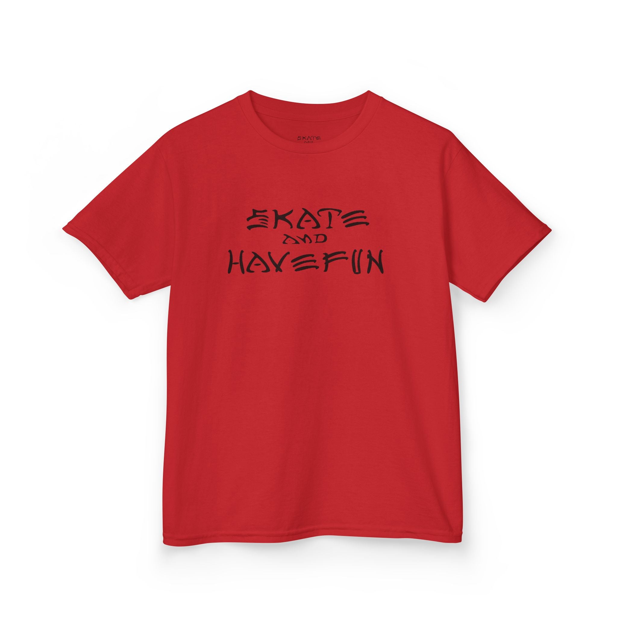Kids Skate and Have Fun Tee — Youth Skateboard Graphic T‑Shirt