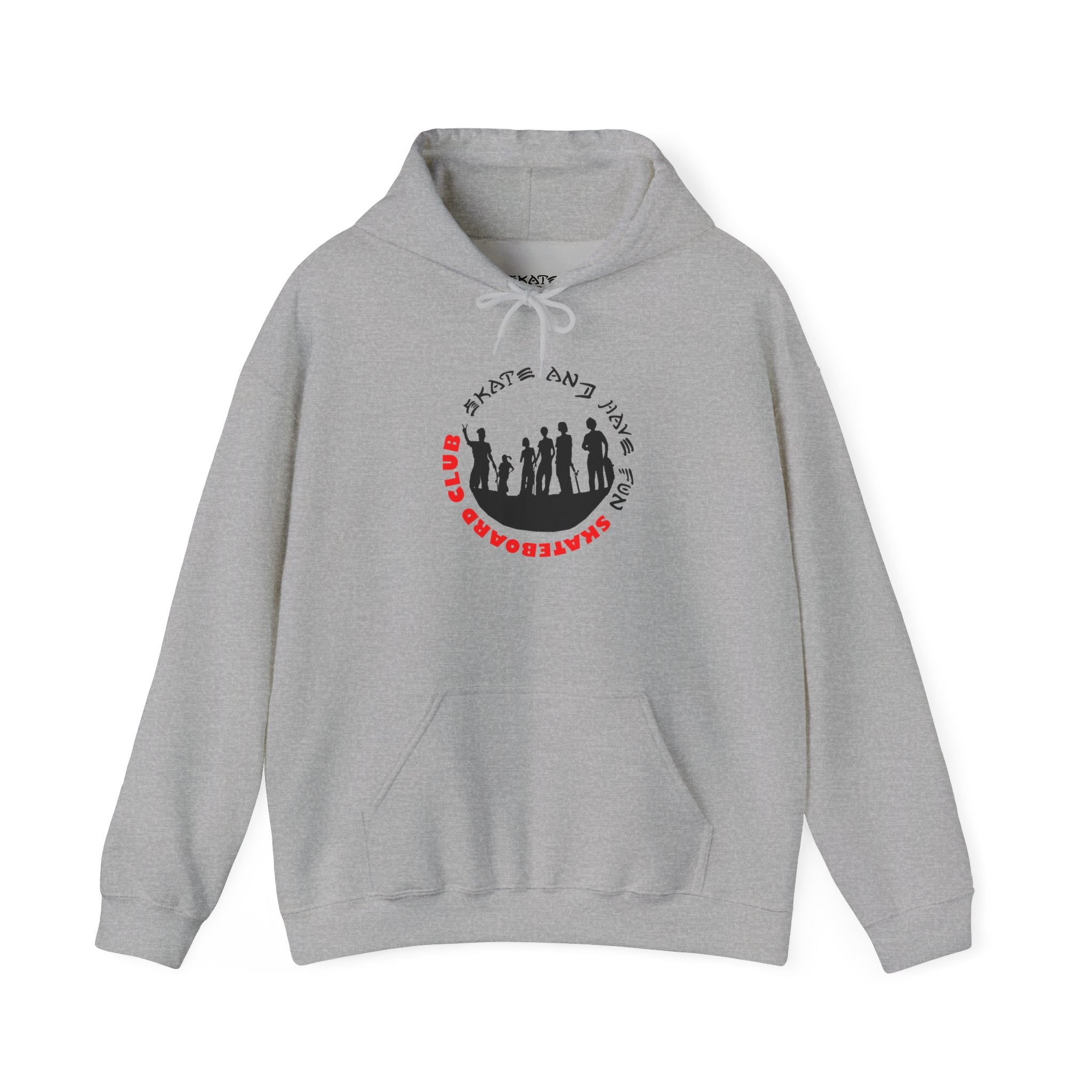 Skate and Talk Club Hoodie — Retro Skate Crew Design