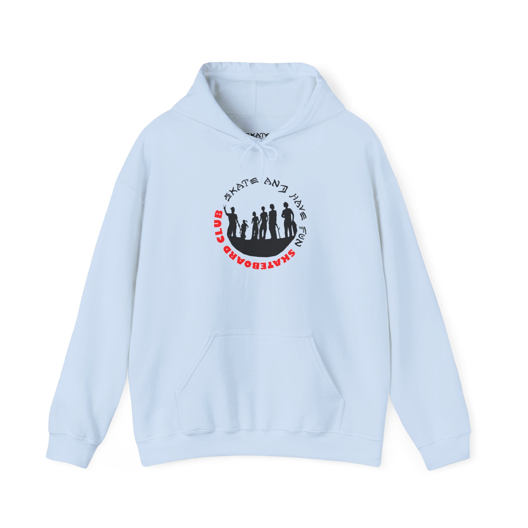 Skate and Talk Club Hoodie — Retro Skate Crew Design