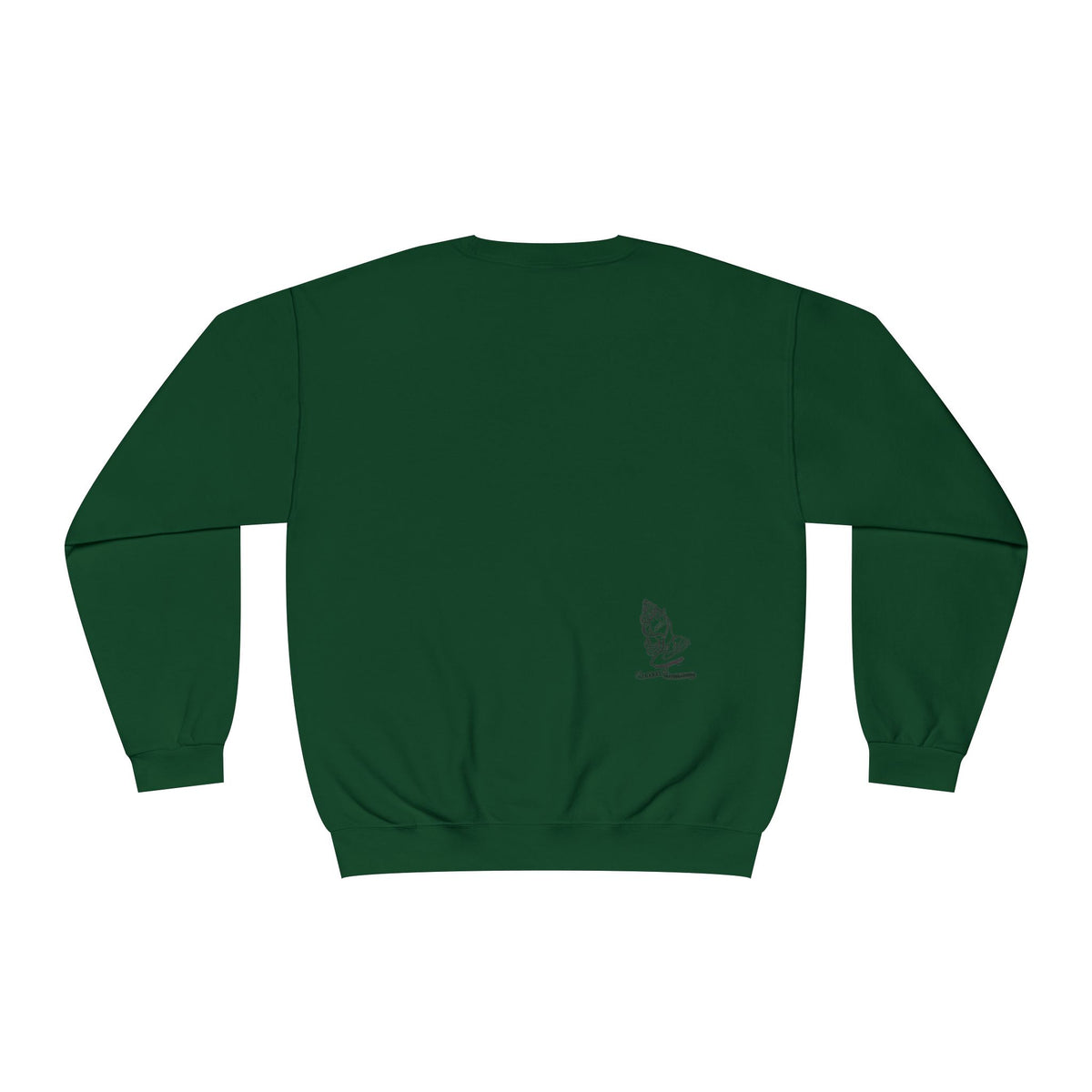 Skateboarding Photo Crewneck Sweatshirt — Urban Skateboarder Graphic