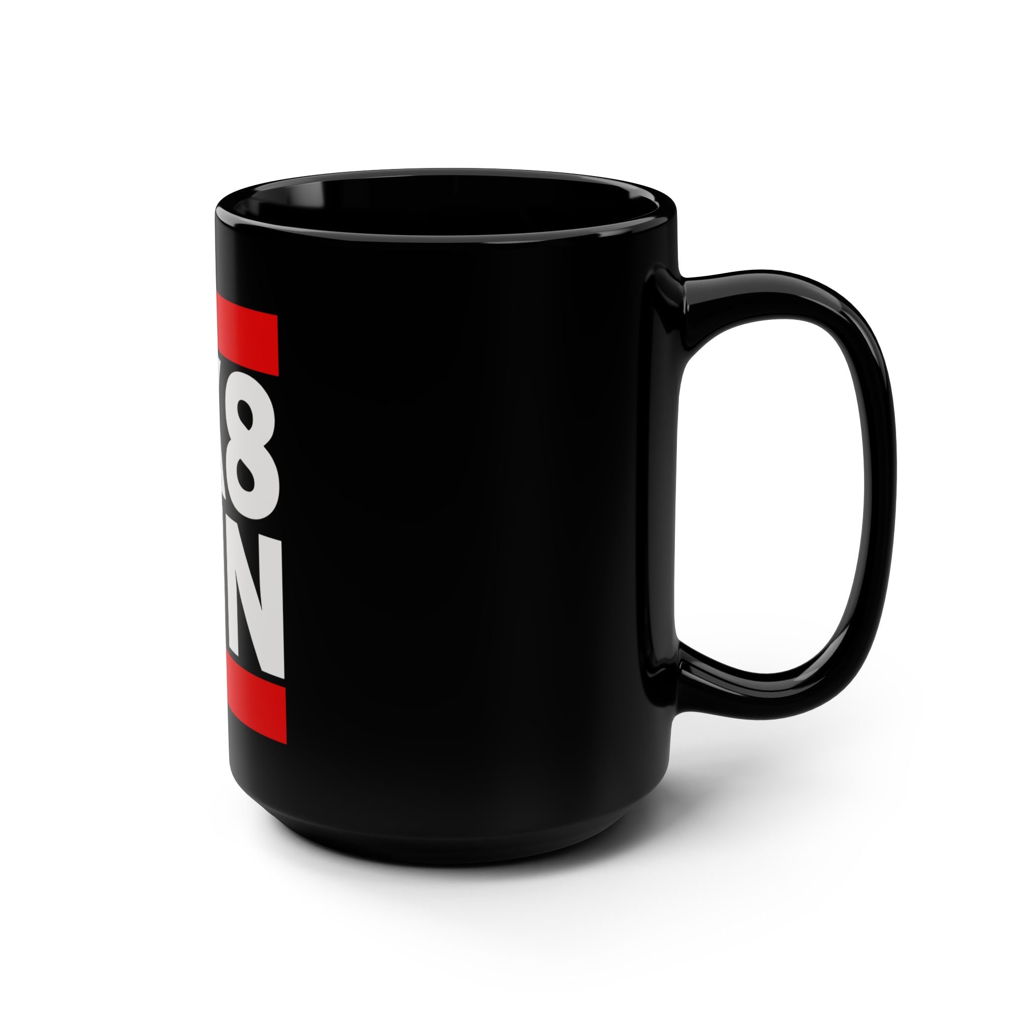Black Mug, 15oz
