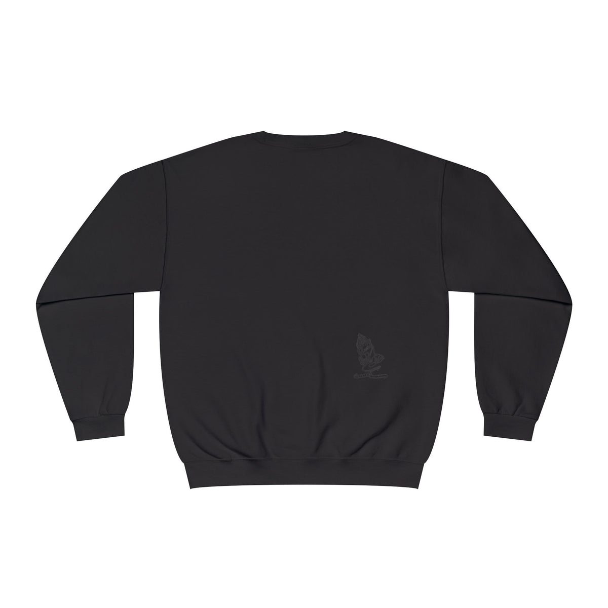 Skateboarding Photo Crewneck Sweatshirt — Urban Skateboarder Graphic