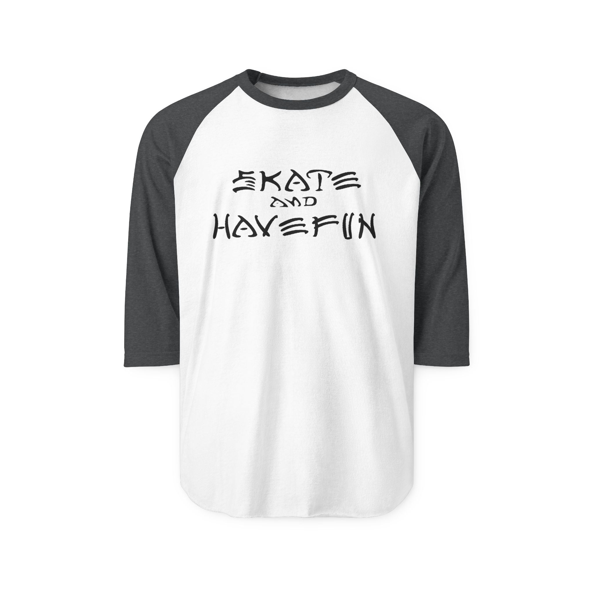 Skate and Have Fun Raglan Shirt