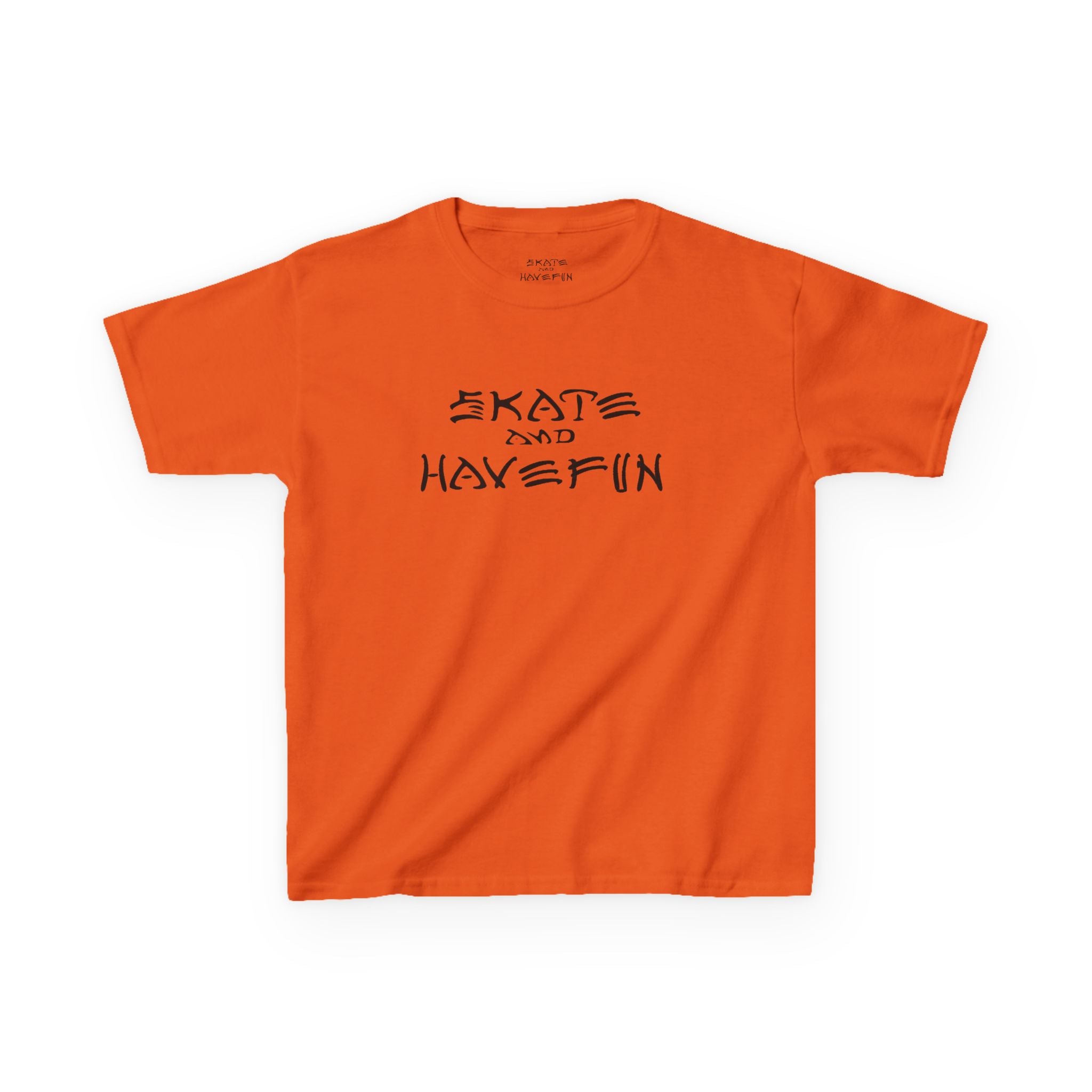 Kids Skate and Have Fun Tee — Youth Skateboard Graphic T‑Shirt