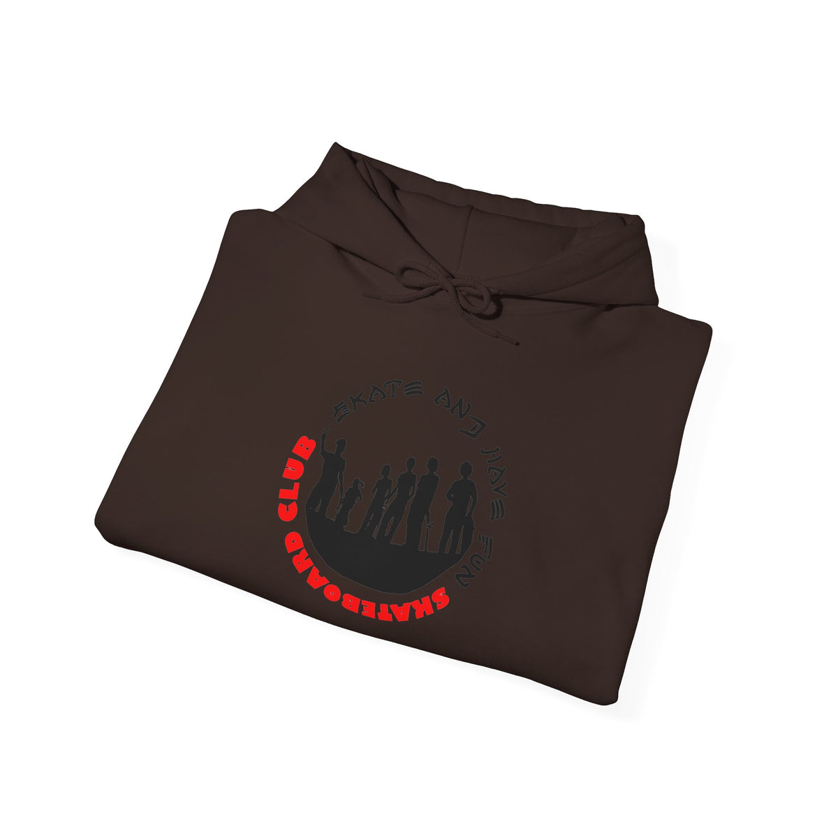 Skate and Talk Club Hoodie — Retro Skate Crew Design