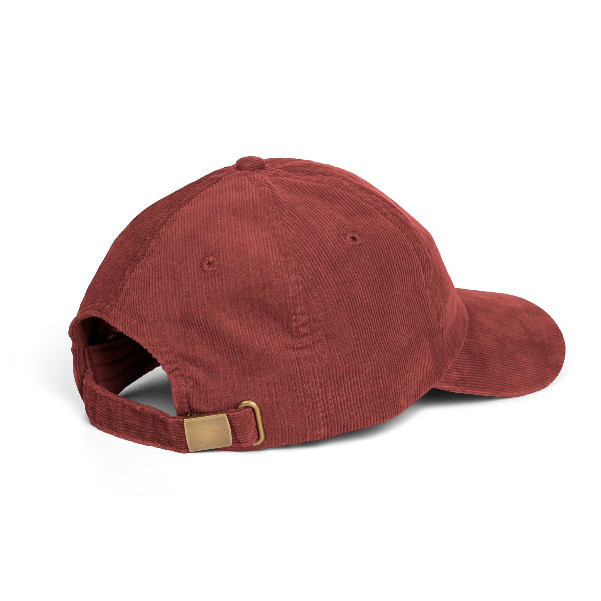 Vintage Corduroy Embroidered Cap — 'SKS FUN' Retro Dad Hat