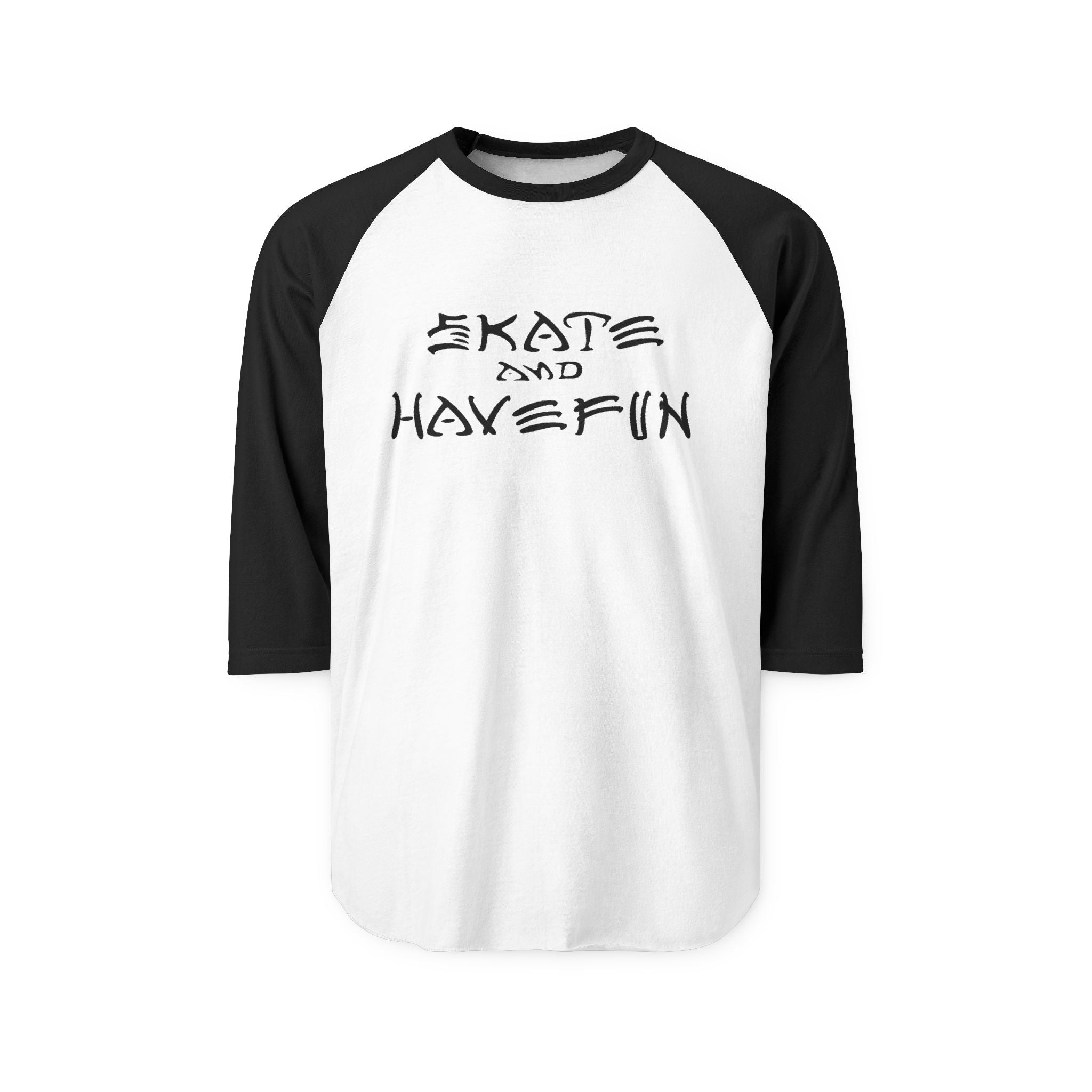 Skate and Have Fun Raglan Shirt