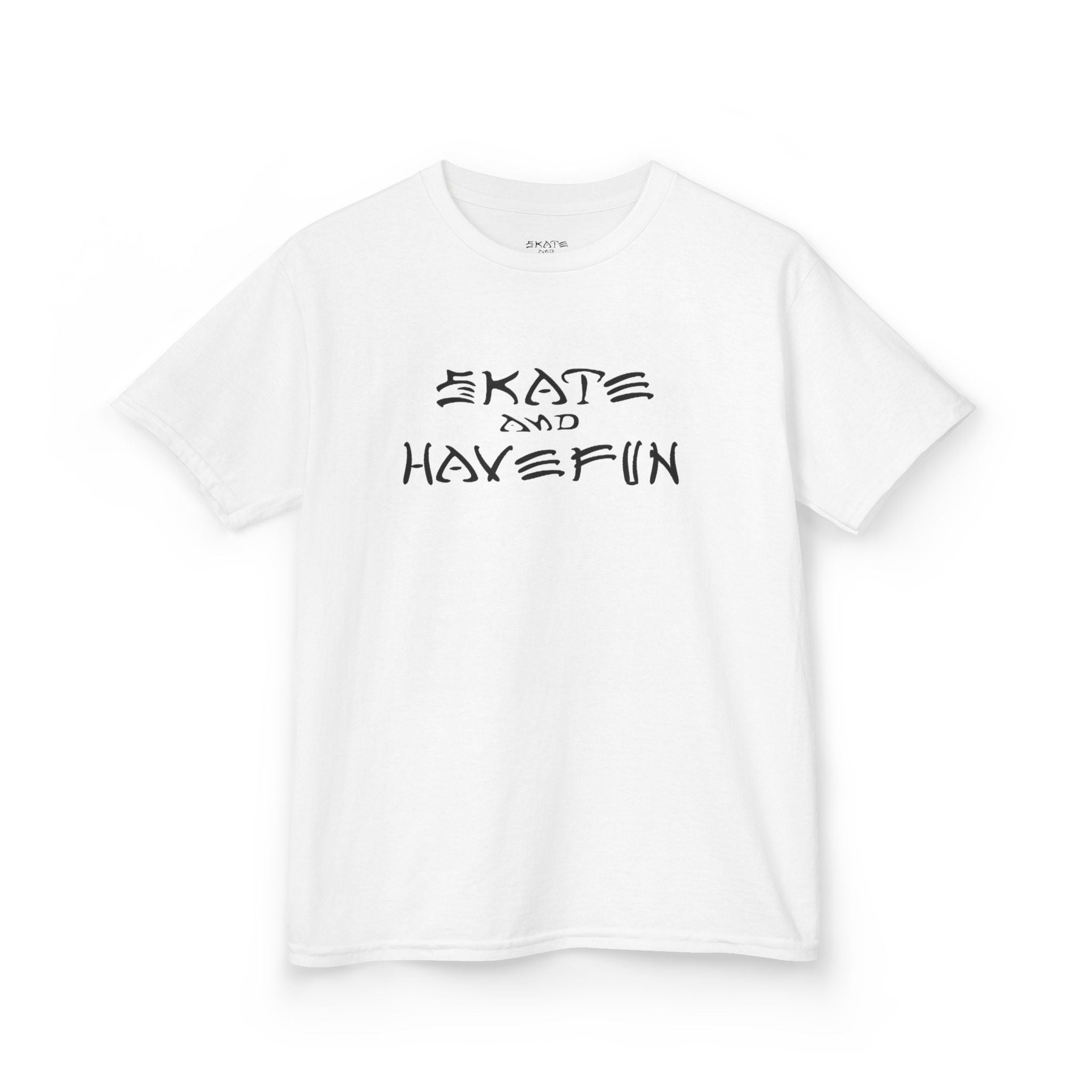 Kids Skate and Have Fun Tee — Youth Skateboard Graphic T‑Shirt