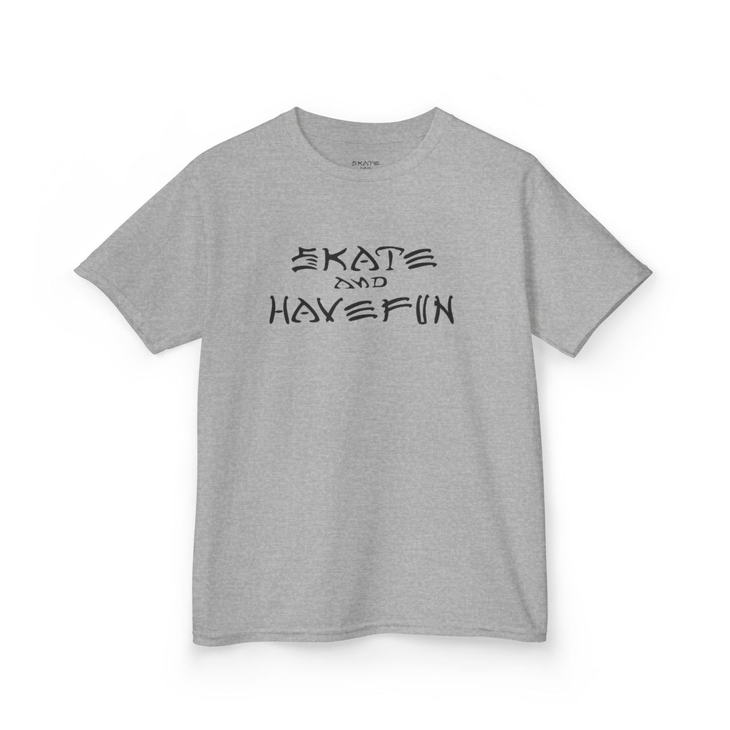 Kids Skate and Have Fun Tee — Youth Skateboard Graphic T‑Shirt