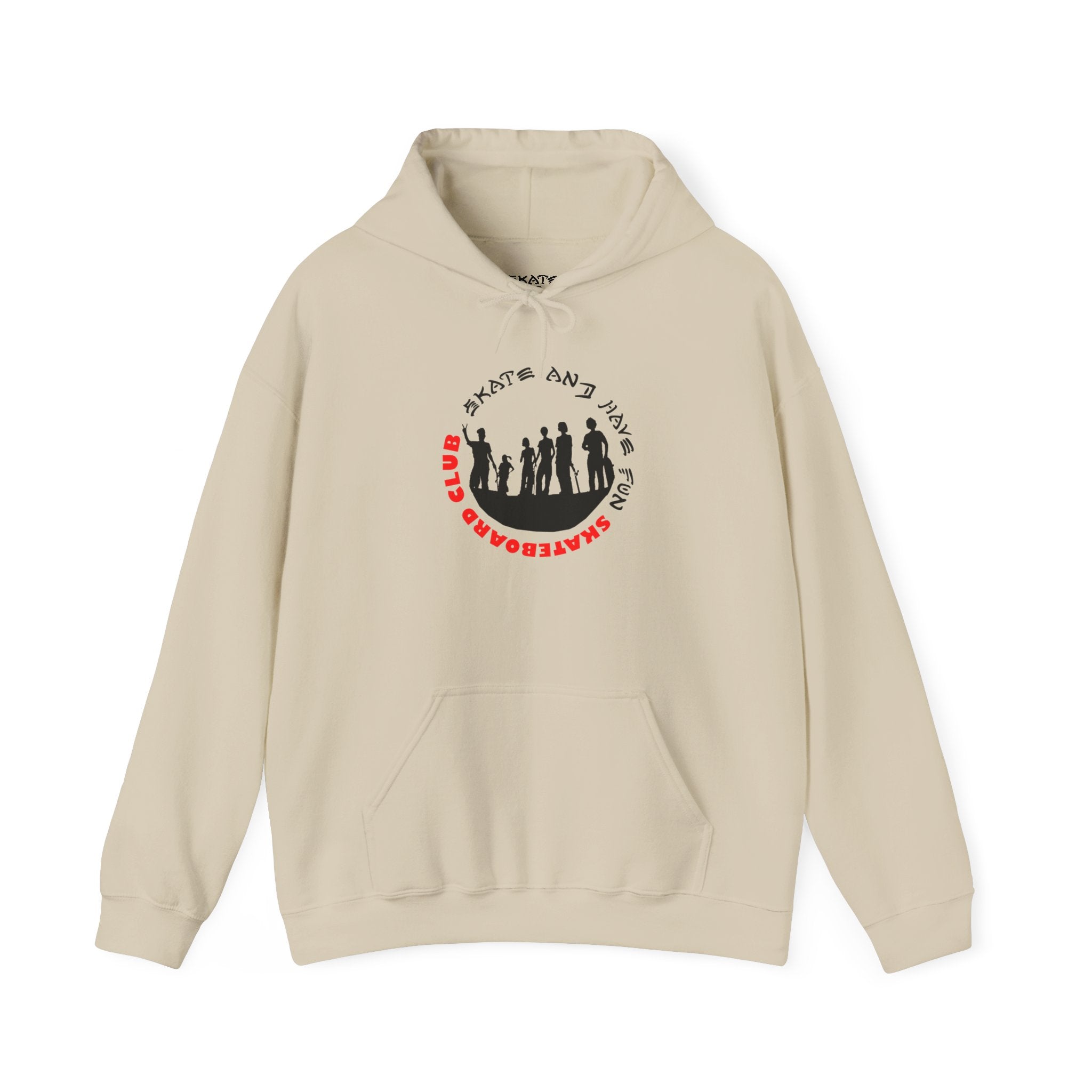 Skate and Talk Club Hoodie — Retro Skate Crew Design