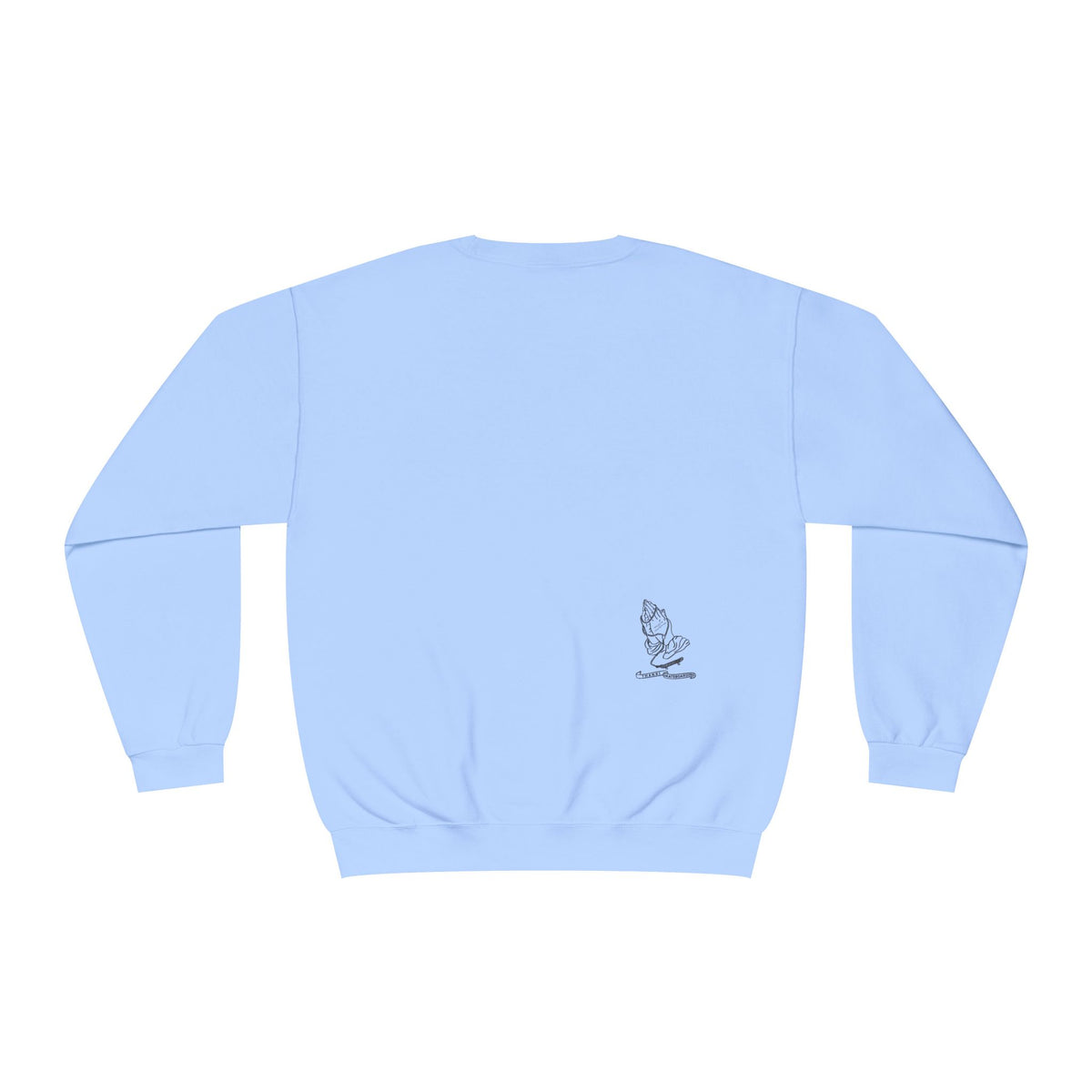 Skateboarding Photo Crewneck Sweatshirt — Urban Skateboarder Graphic