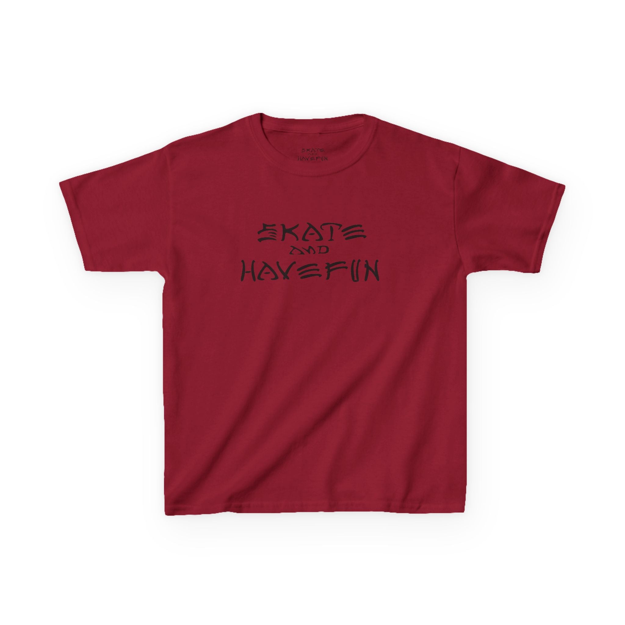 Kids Skate and Have Fun Tee — Youth Skateboard Graphic T‑Shirt