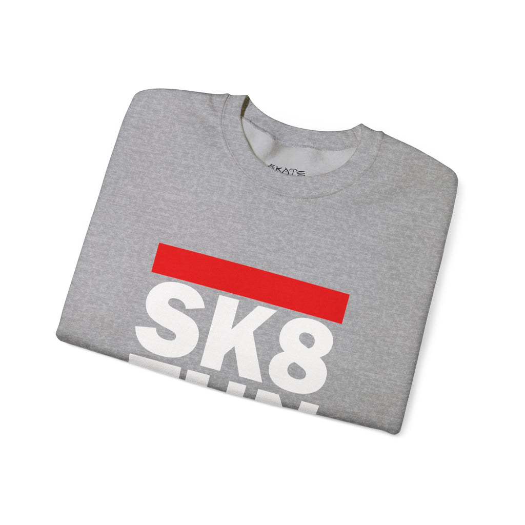 SK8 FUN Crewneck Sweatshirt — Skateboard Graphic Pullover
