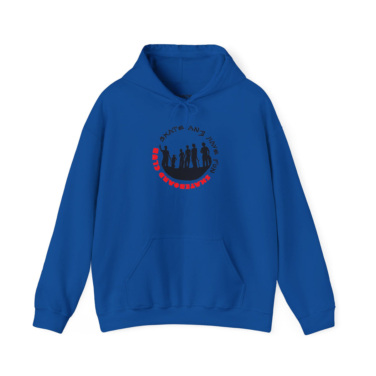 Skate and Talk Club Hoodie — Retro Skate Crew Design