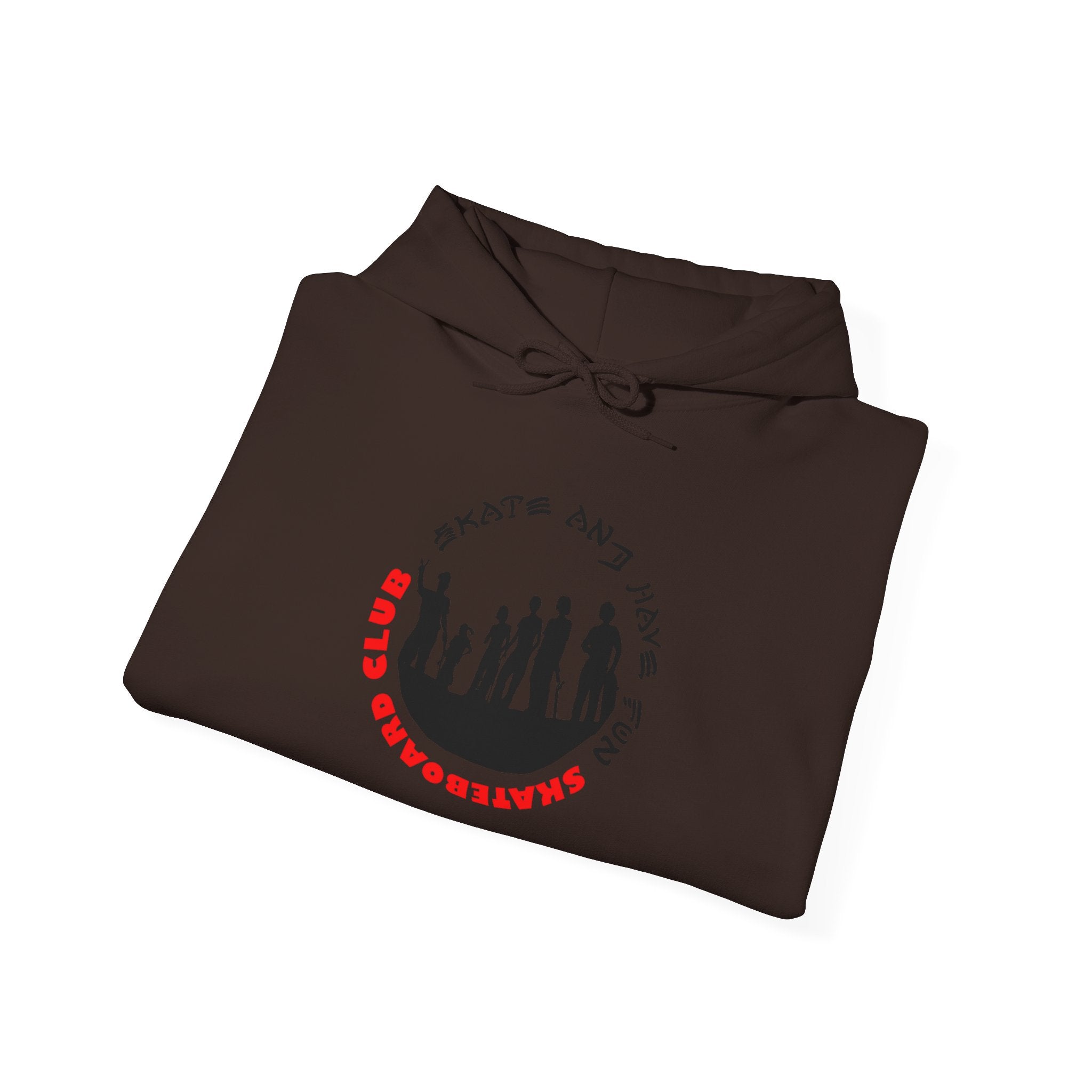 Skate and Talk Club Hoodie — Retro Skate Crew Design