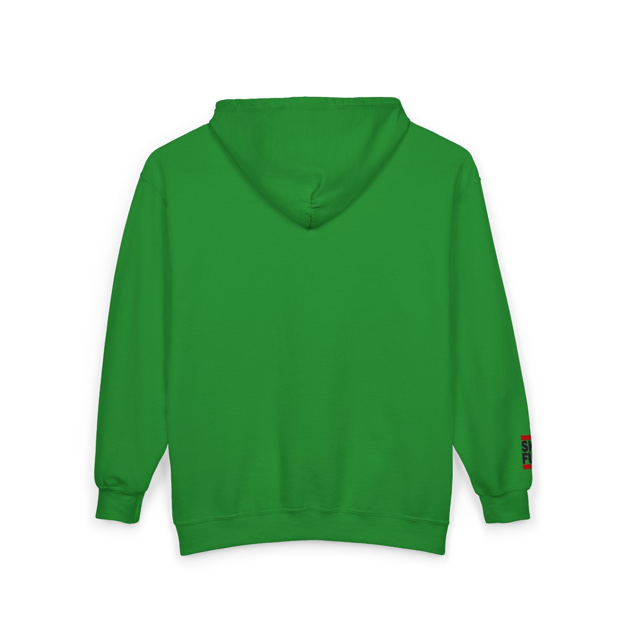 Skate Napkin Zip Hoodie — Minimal Skateboard Graphic Full-Zip Sweatshirt