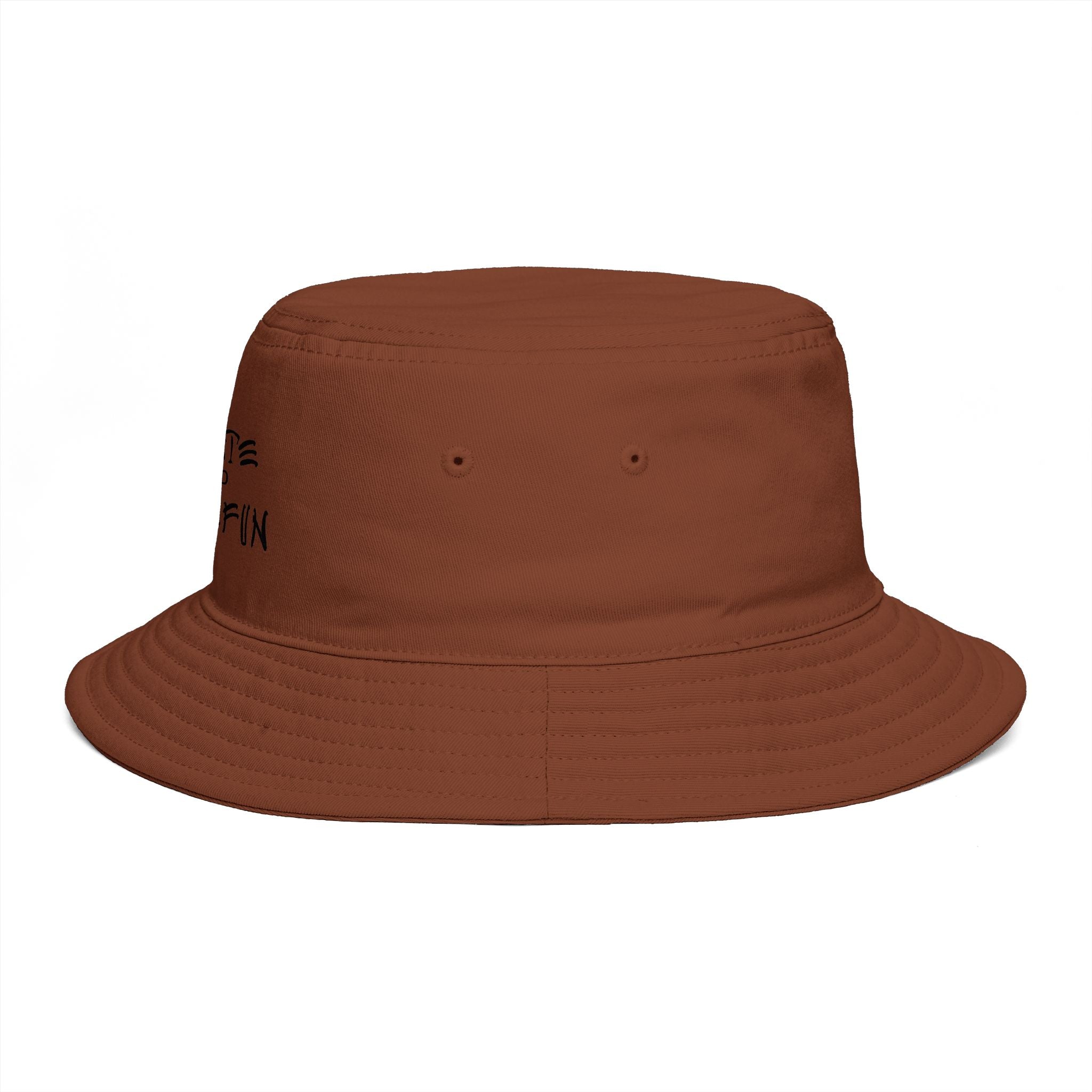 Skate and Have Fun Bucket Hat — Retro Street Skateboarder Cap