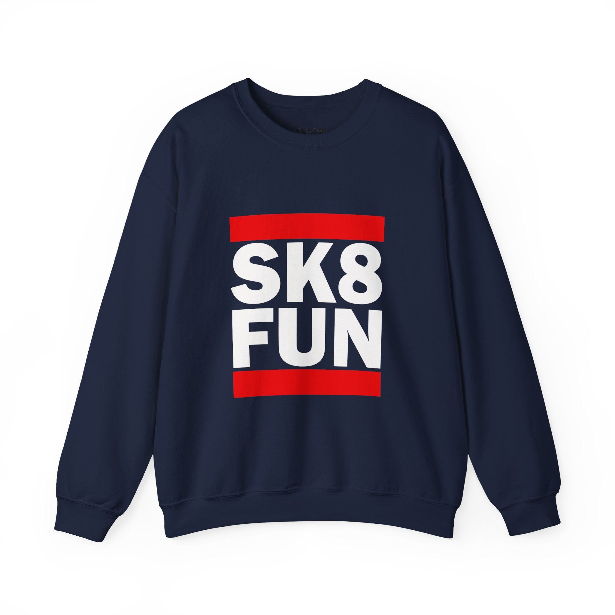 SK8 FUN Crewneck Sweatshirt — Skateboard Graphic Pullover